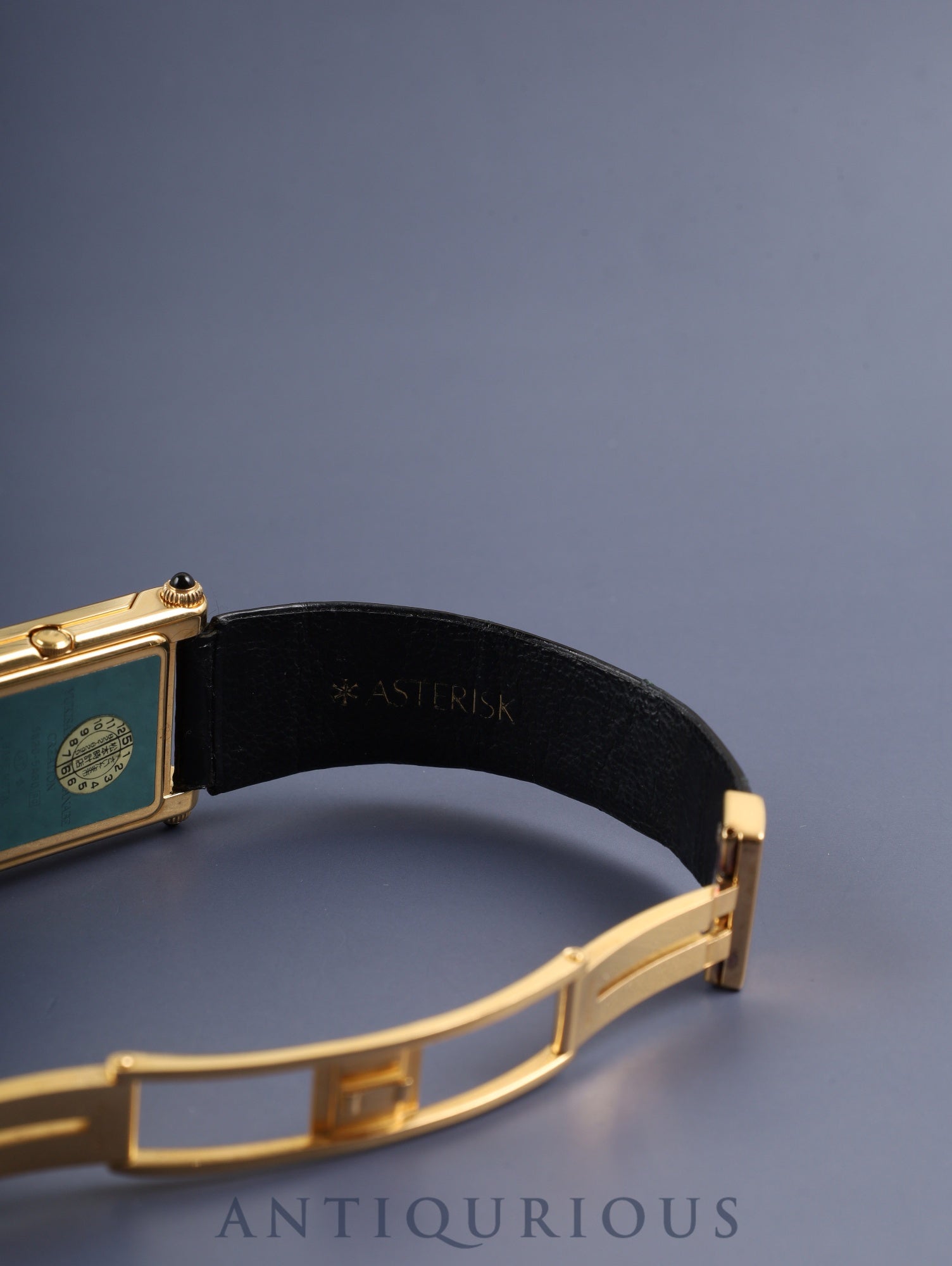 セイコー アスタリスク 渡辺雪三郎モデル 5E30-5A30 クォーツ Cal.5B30A  SS（GP）純正革ベルト（使用感あり）純正バックル（GP）アイボリーローマン文字盤  オーバーホール済み