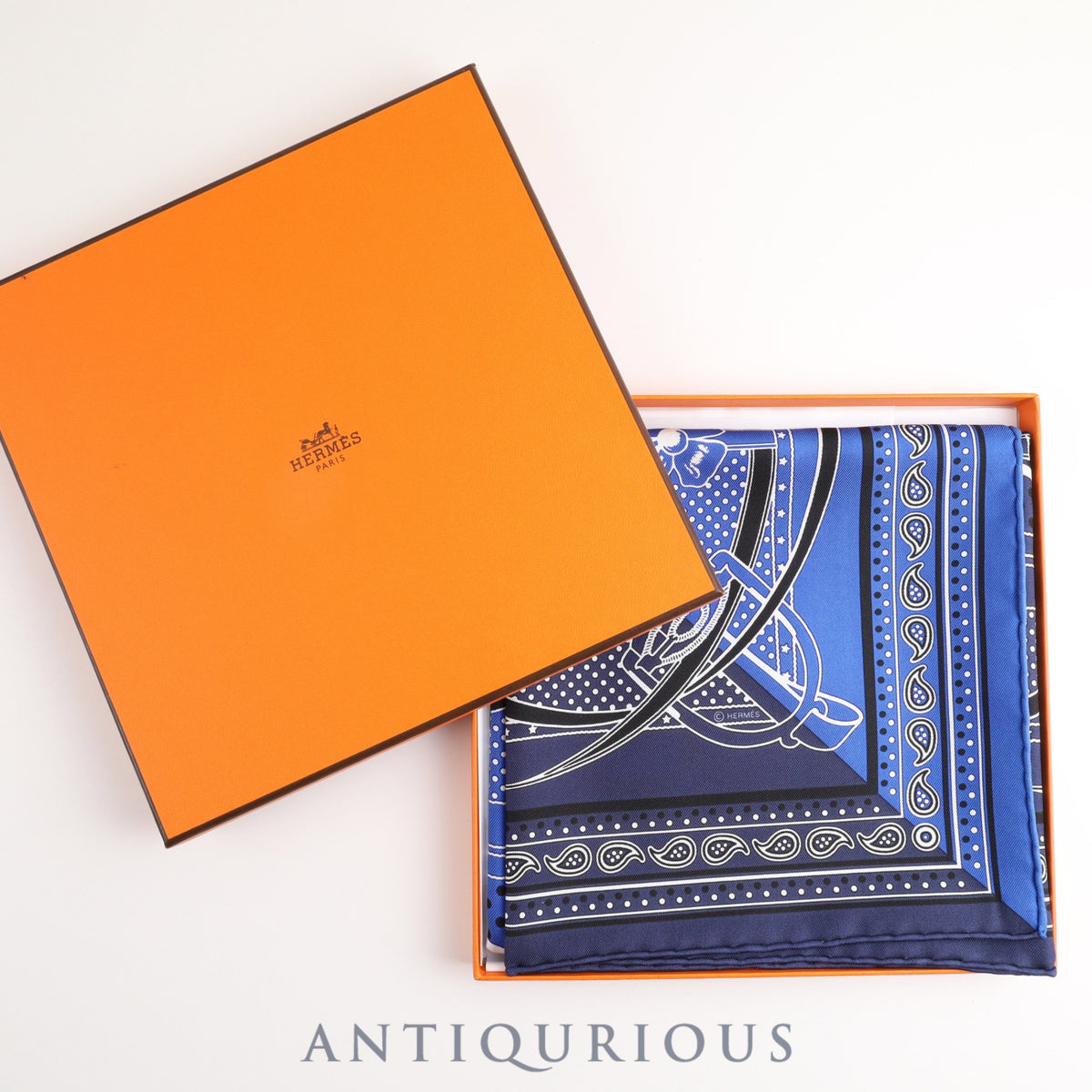 エルメス スカーフ カレ55 グランマネージュ SILK100％ 箱 | 東京銀座  