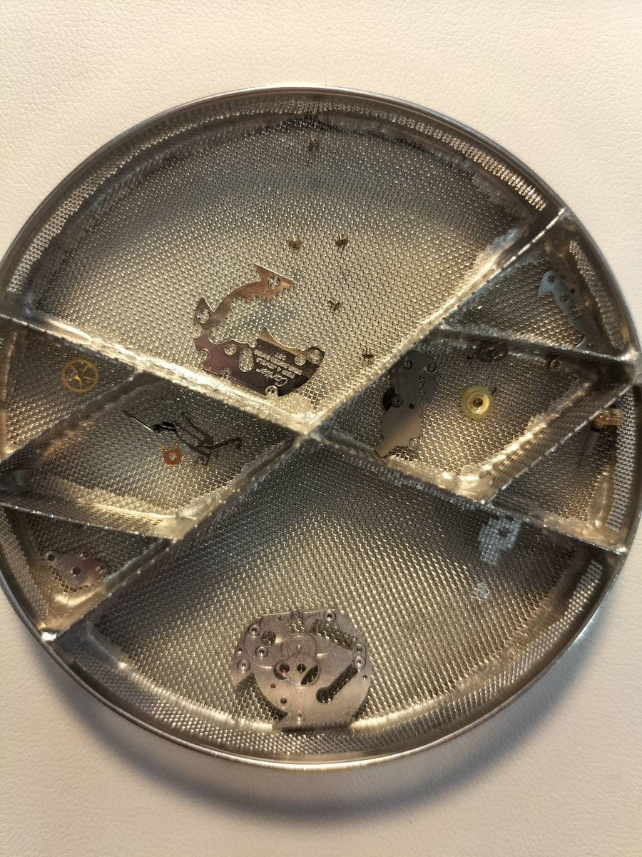 カルティエ マストタンク SM 5057001 クォーツ Cal.057 SV925 革 純正尾錠（GP）アイボリーローマン文字盤 オーバーホール済み