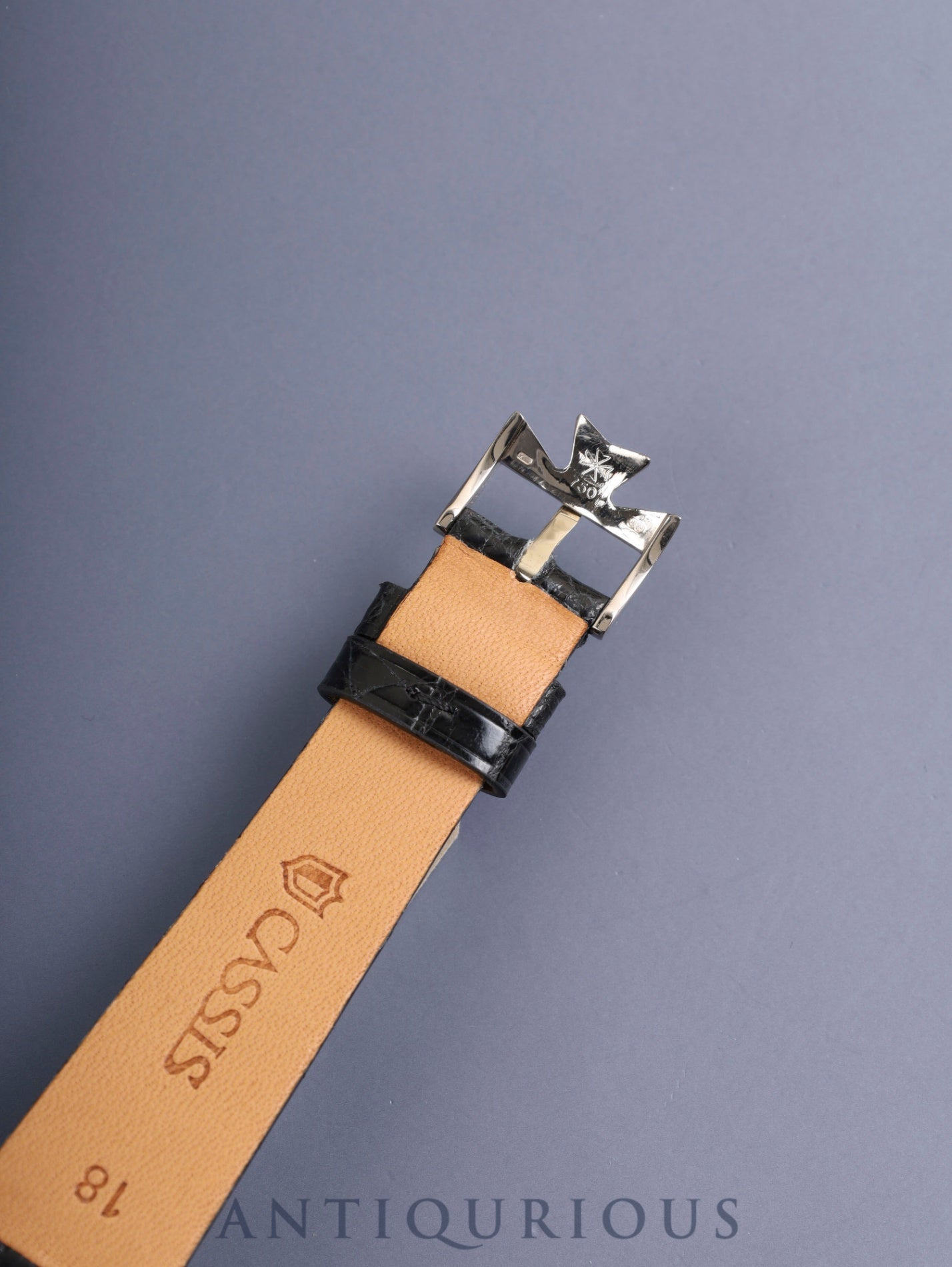 ヴァシュロン・コンスタンタン パトリモニー 33093/3 手巻き Cal.1003/2 750WG 革 純正ピンバックル（750WG）ホワイトローマン文字盤 ケース 純正革ベルト オーバーホール済み