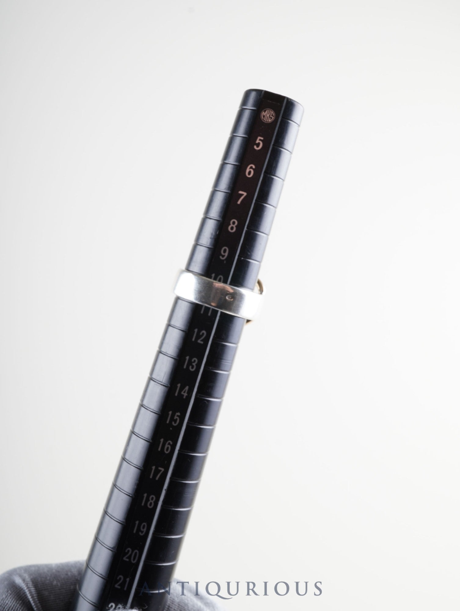 エルメス リング ドゥザノー SV925/750 約10.5号