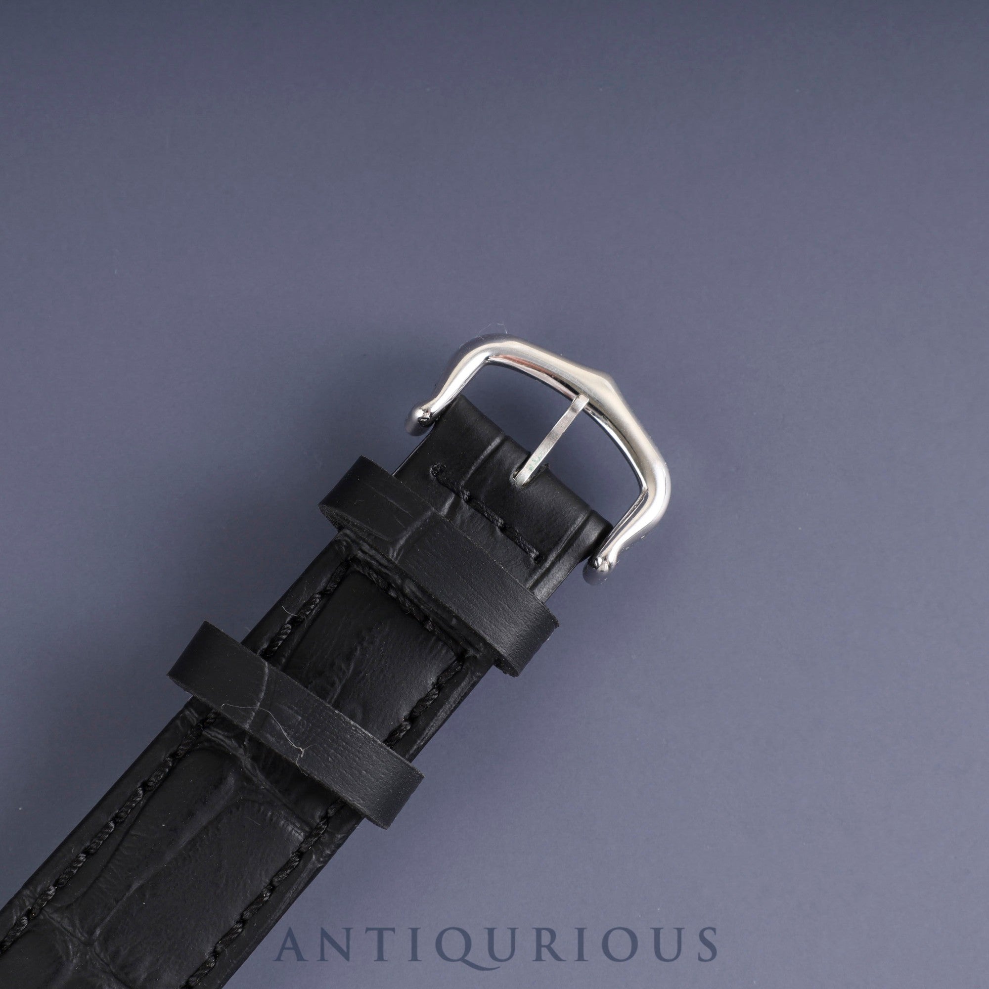 Cartier Must Tank LM W1001443 / 690006 Quartz Cal.90 SV925 Leather Genuine buckle (SS) White Roman dial Box Booklet Warranty (1994) Overhauled