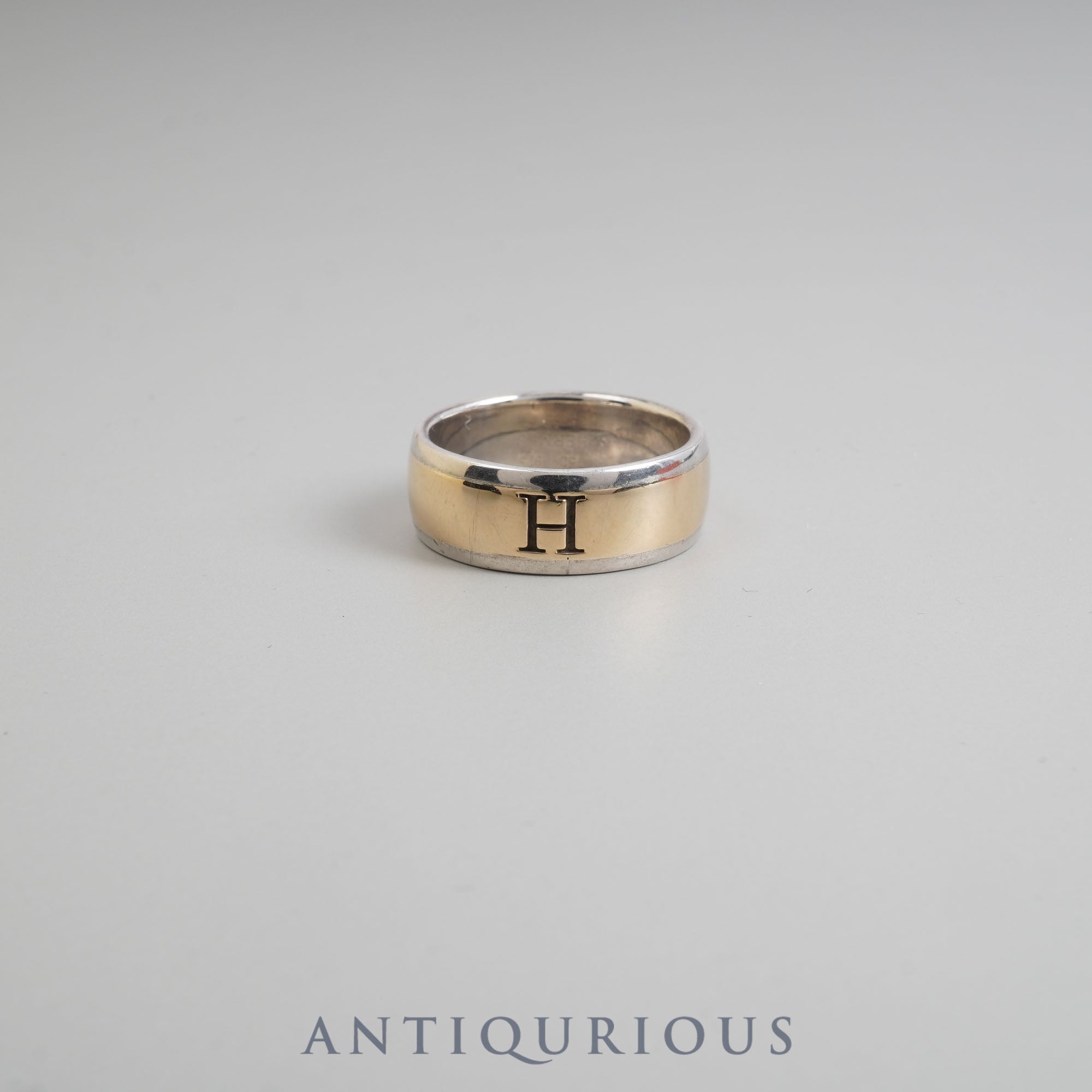 Hermes Ring H Logo SV/YG