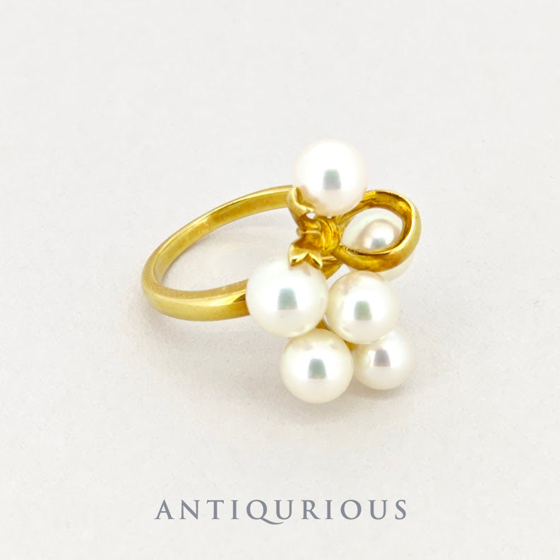 Mikimoto ring pearl