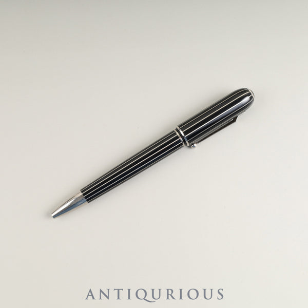 ダンヒル ボールペン サイドカー ツイスト式 GP ブラック×シルバー 箱 冊子 保証書 未使用純正リフィル（ブラック）