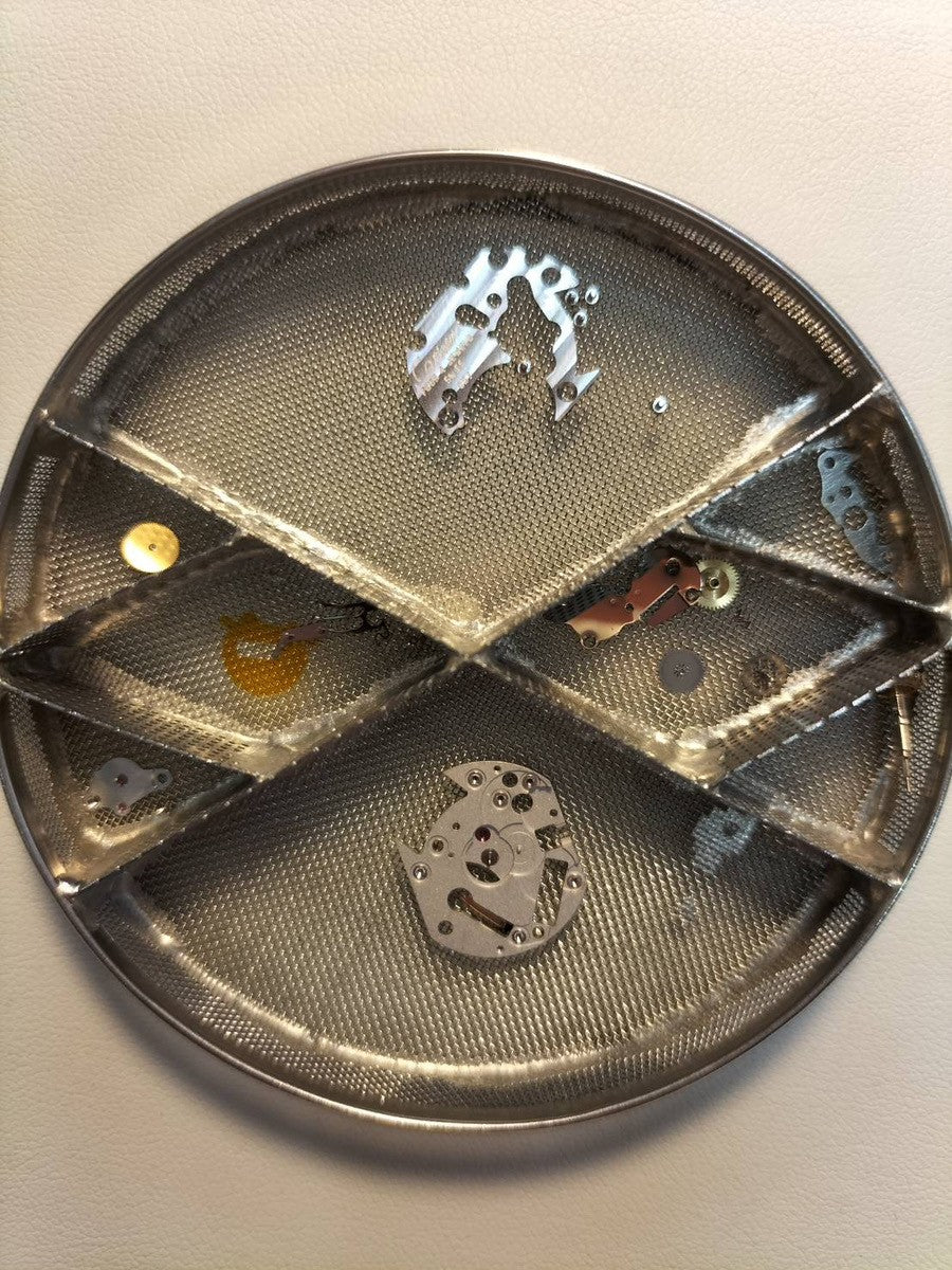 エルメス Hウォッチ HH1.201 クォーツ Cal.901.001 GP 純正ベルト 純正尾錠（GP）ホワイト文字盤 箱 カード（2019年）保存袋 オーバーホール済み