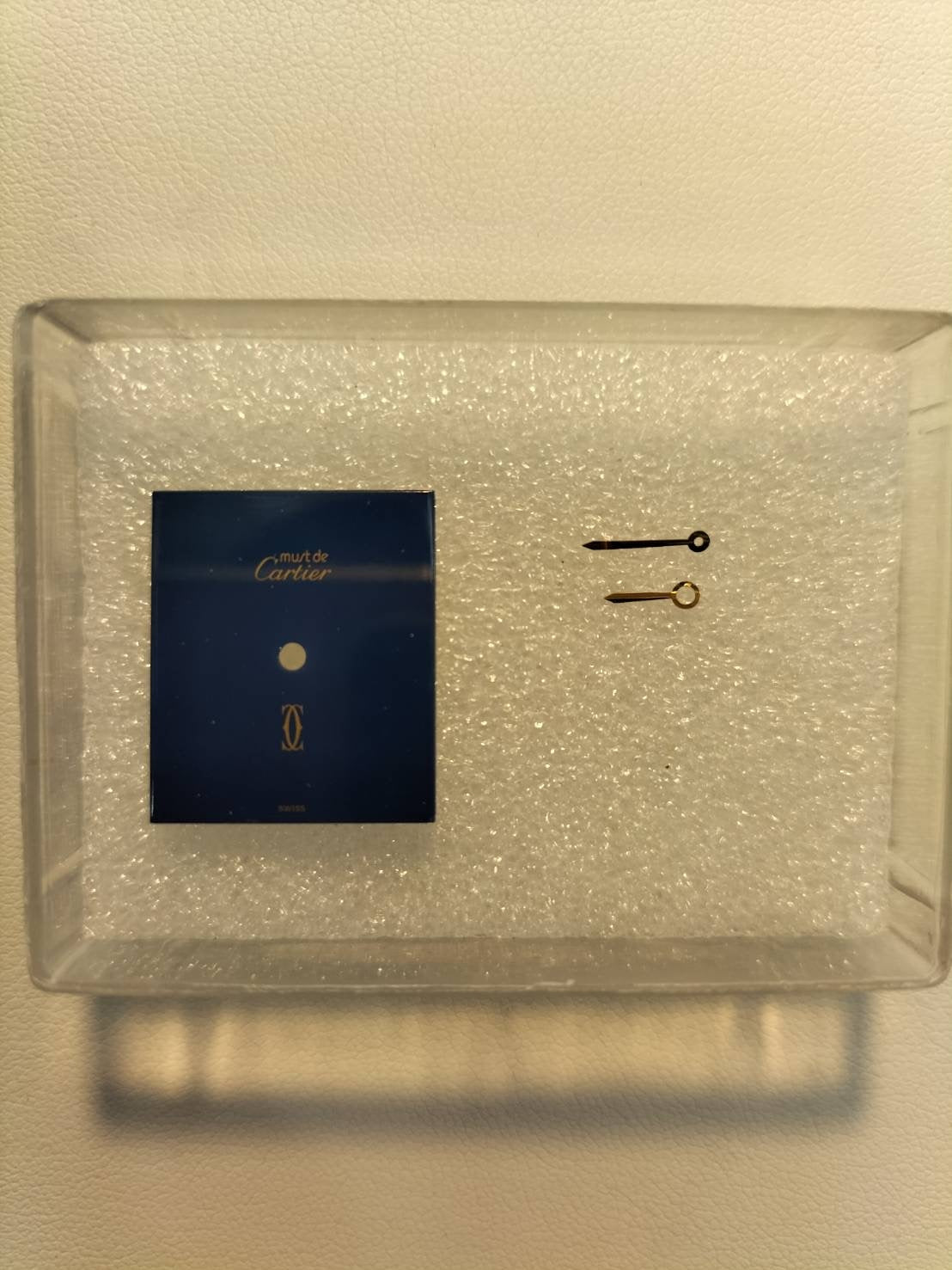 カルティエ マストタンク LM 手巻き Cal.78-1 SV925 純正革ベルト（使用感あり）純正尾錠（GP）ラピスラズリ文字盤（クラック）オーバーホール済み