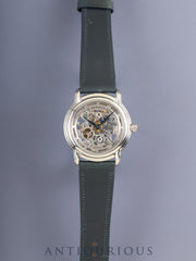 Hermès Sezame SM1.710 Automatic Cal. ETA2892-A2 SS Leather Original buckle (SS) Skeleton dial Overhauled
