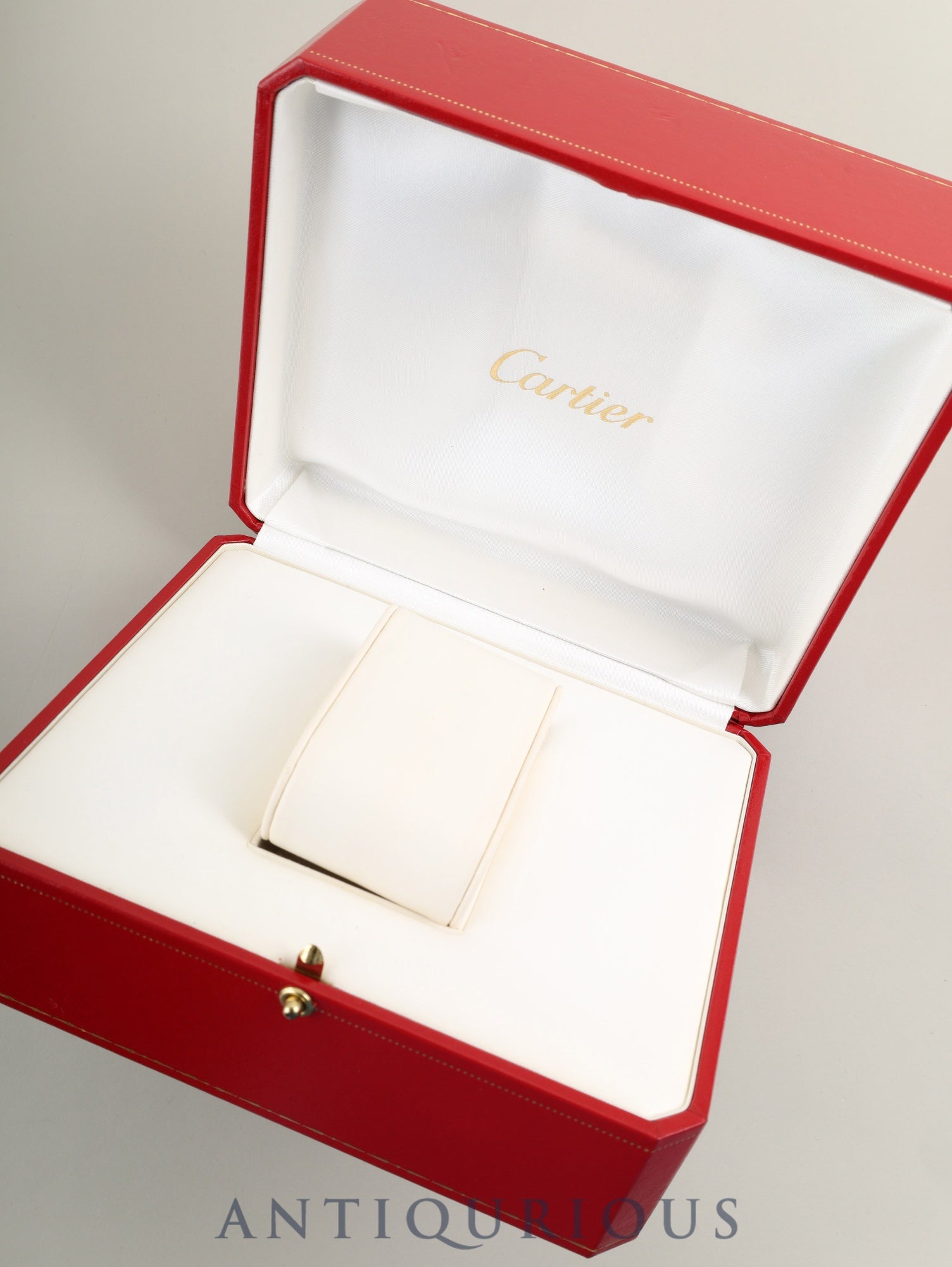 カルティエ タンク アロンジェ W1529956 / 2443 クォーツ Cal.280.002 750YG 純正革ベルト 純正ピンバックル（750YG）アイボリーローマン文字盤  （SWISS MADE表記）オーバーホール済み