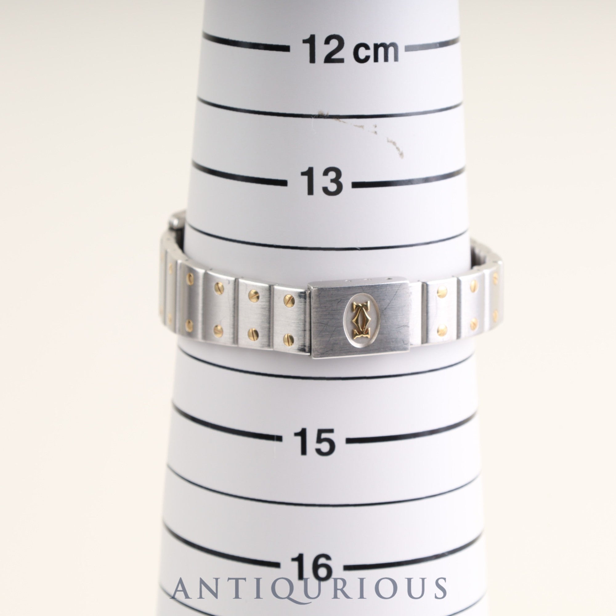 CARTIER カルティエ SANTOS GALBEE サントスガルベ SM 166930 クォーツ SS/YG SS/YG アイボリー文字 |  東京銀座のヴィンテージウォッチ専門店 - ANTIQURIOUS(アンティキュリオス)