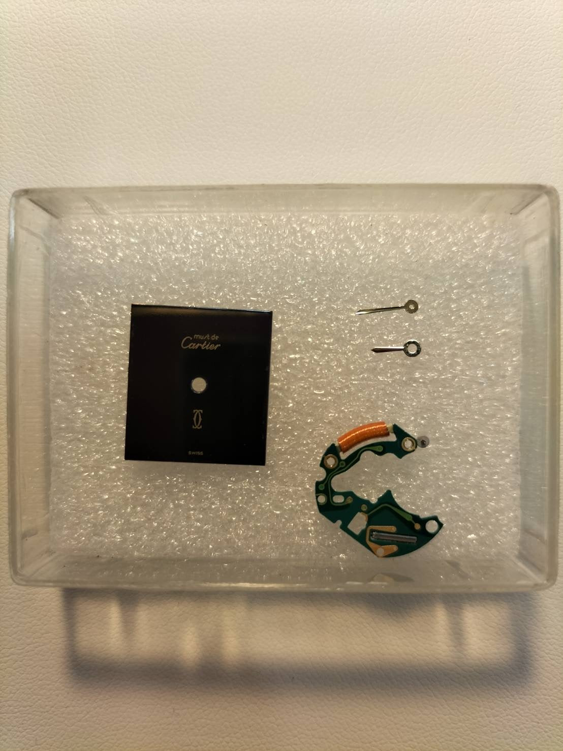 カルティエ マストタンク SM 3 66001クォーツ Cal.157 SV925 革 純正ピンバックル（GP）オニキス文字盤（SWISS表記）オーバーホール済み 新品仕上げ済み