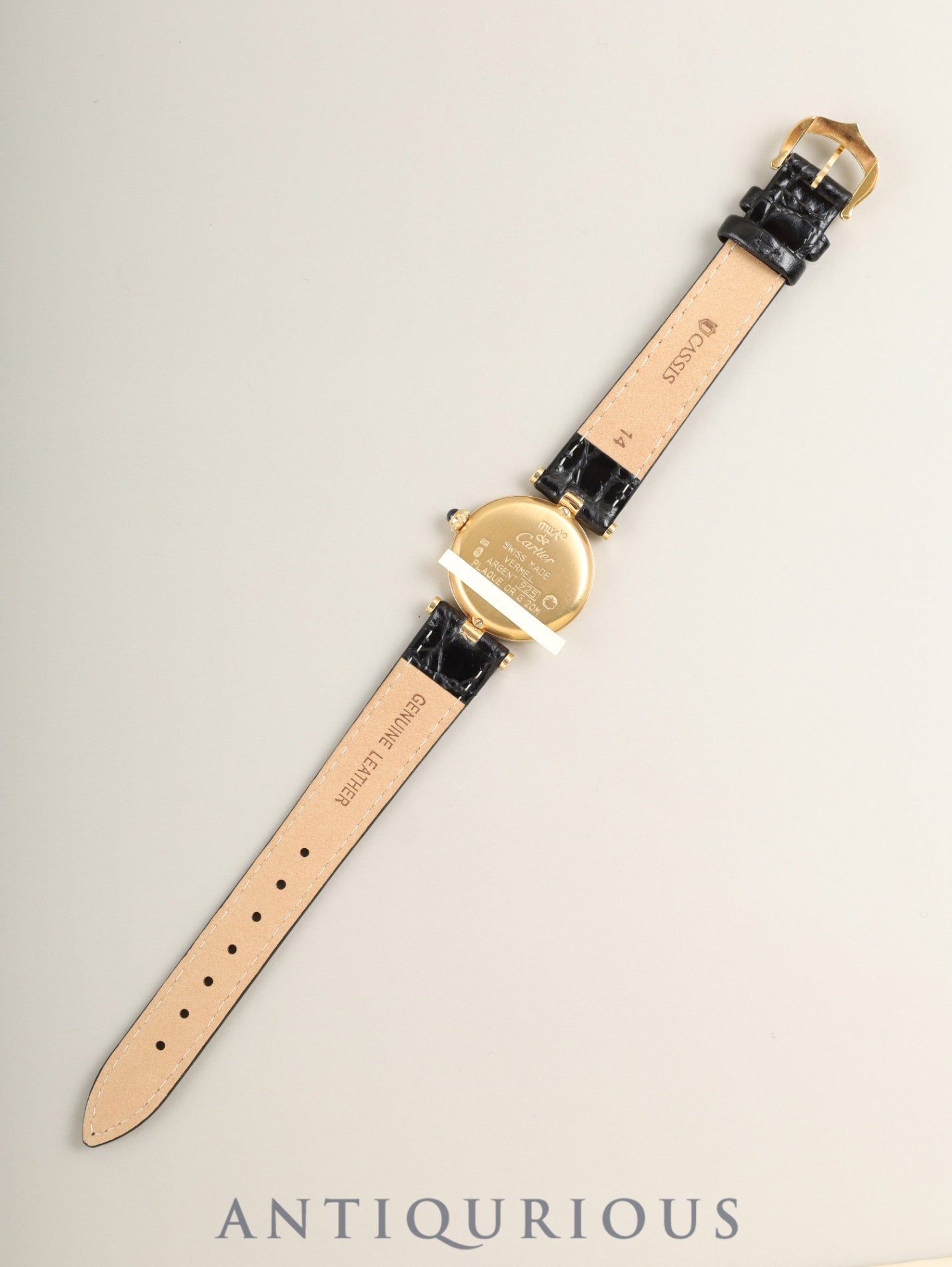 カルティエ マスト ヴァンドーム VLC SM W1002353 / 1815 クォーツ Cal