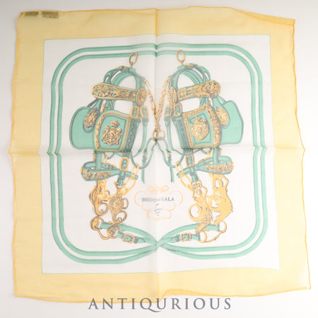 Hermes Scarf Carre 45 Ceremonial Horseshoe SILK 100%