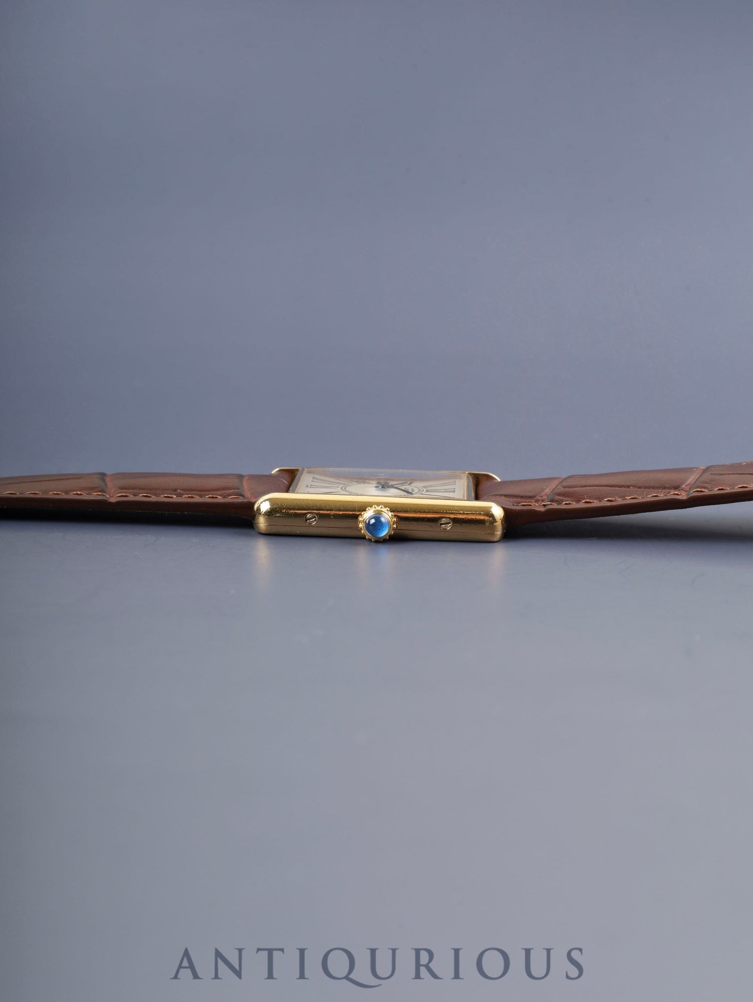 カルティエ マストタンク LM W1005554 / 590005 クォーツ Cal.90  SV925  革 純正Dバックル（GP）オパラン文字盤 オーバーホール済み