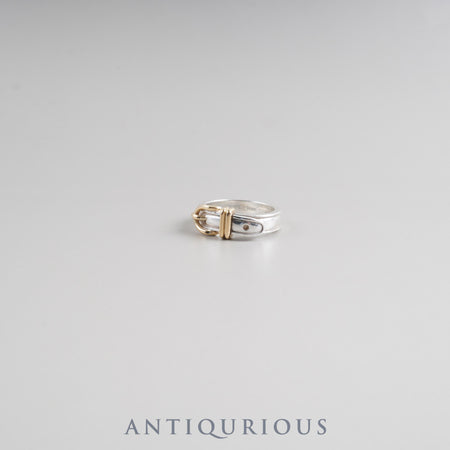 Hermes ring, Santur, SV925/750, approximately size 14