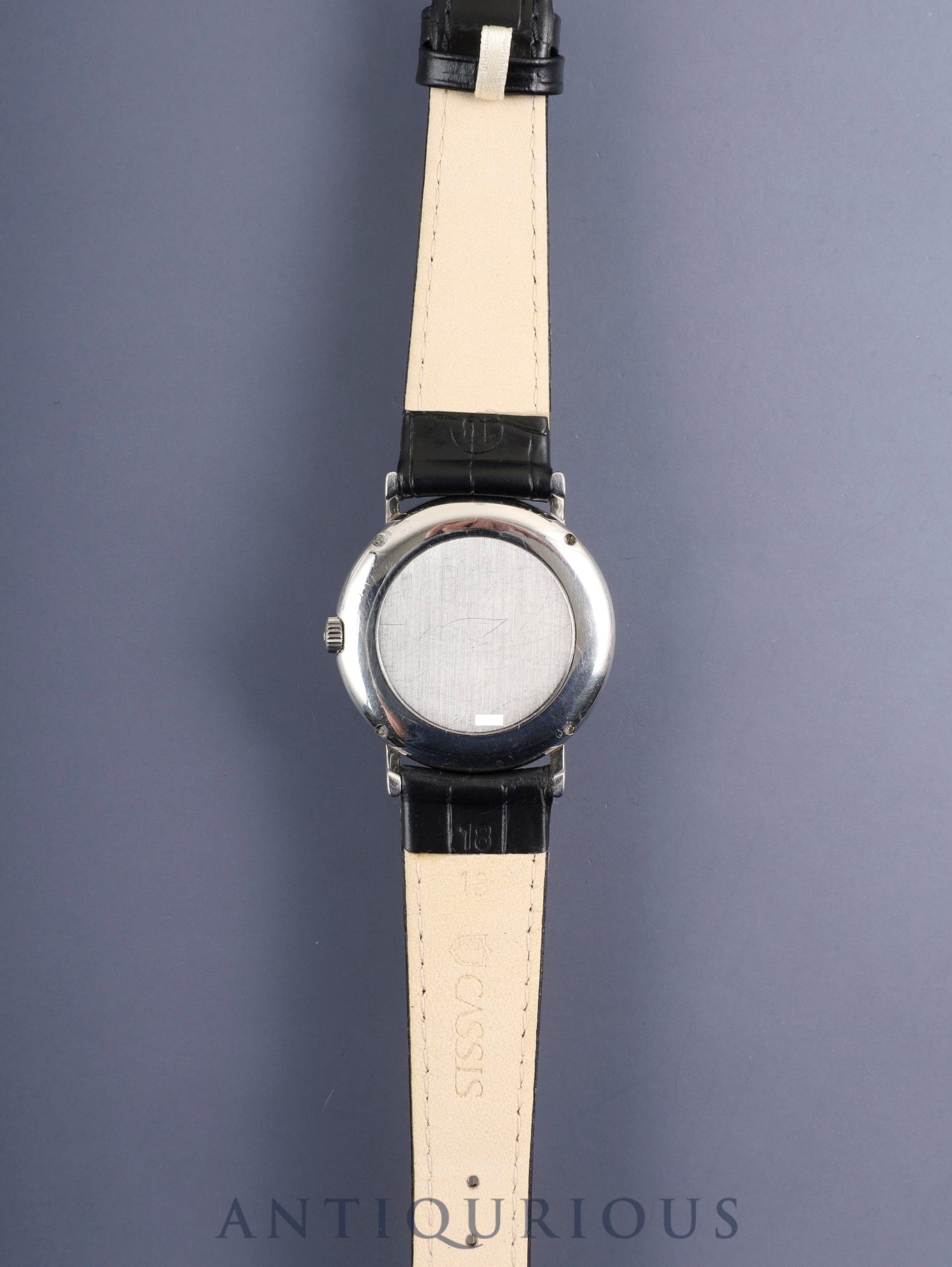 IWC Portofino IW351324 Automatic Caliber C37521 Stainless Steel Leather Strap with Aftermarket Buckle (SS) White Dial Overhauled