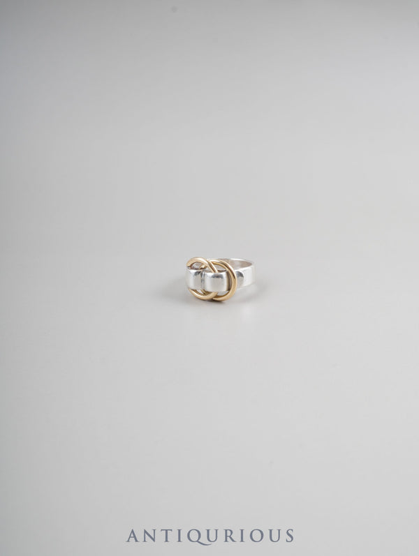 エルメス リング ドゥザノー SV925/750 約10.5号