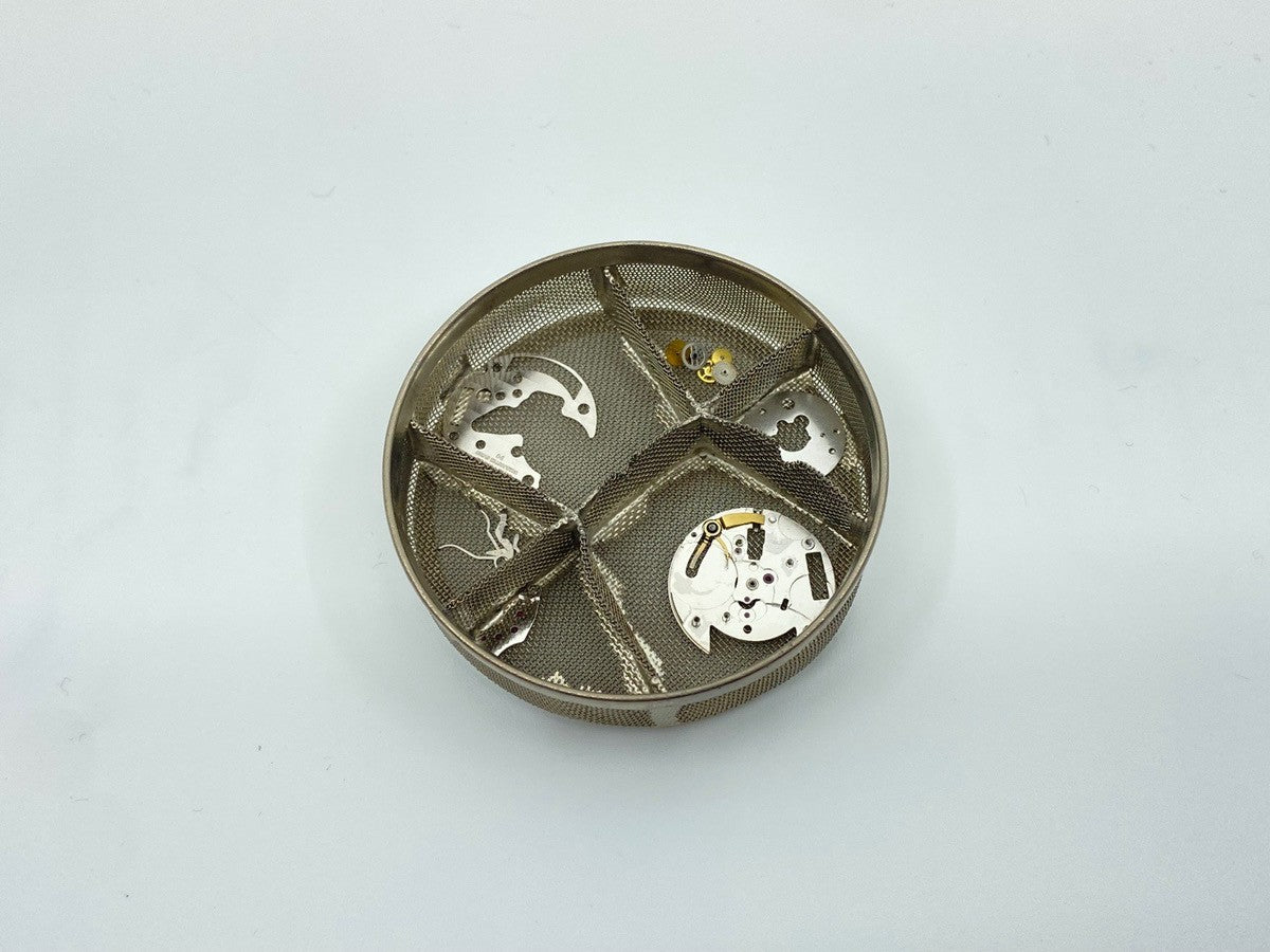 カルティエ マストタンク LM 590005 クォーツ Cal.90  SV925 革 純正Dバックル（GP）ストレートローマン文字盤（SWISS表記）オーバーホール済み 新品仕上げ済み