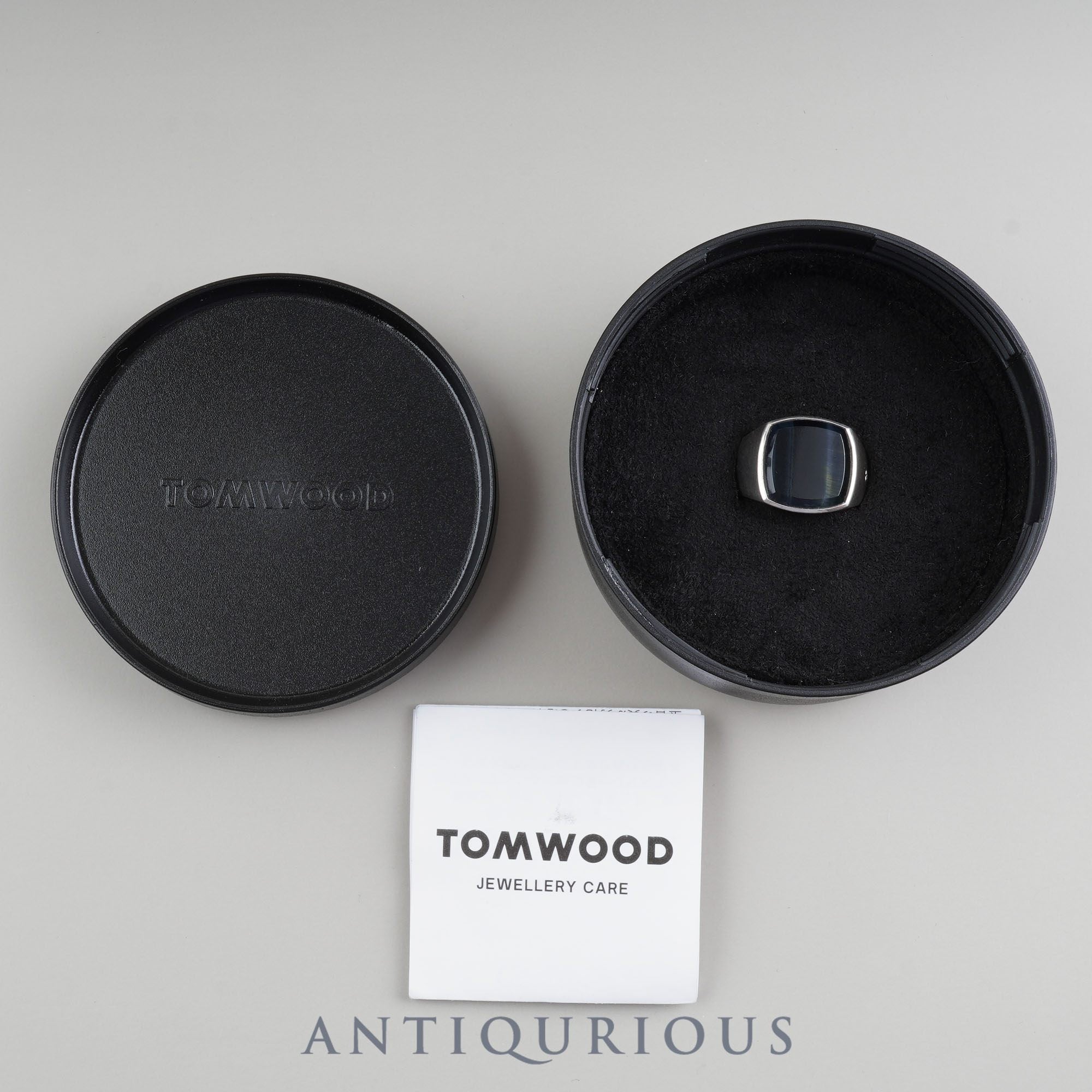 TOMWOOD Tom Wood Ring Cushion Blue Hawkeye