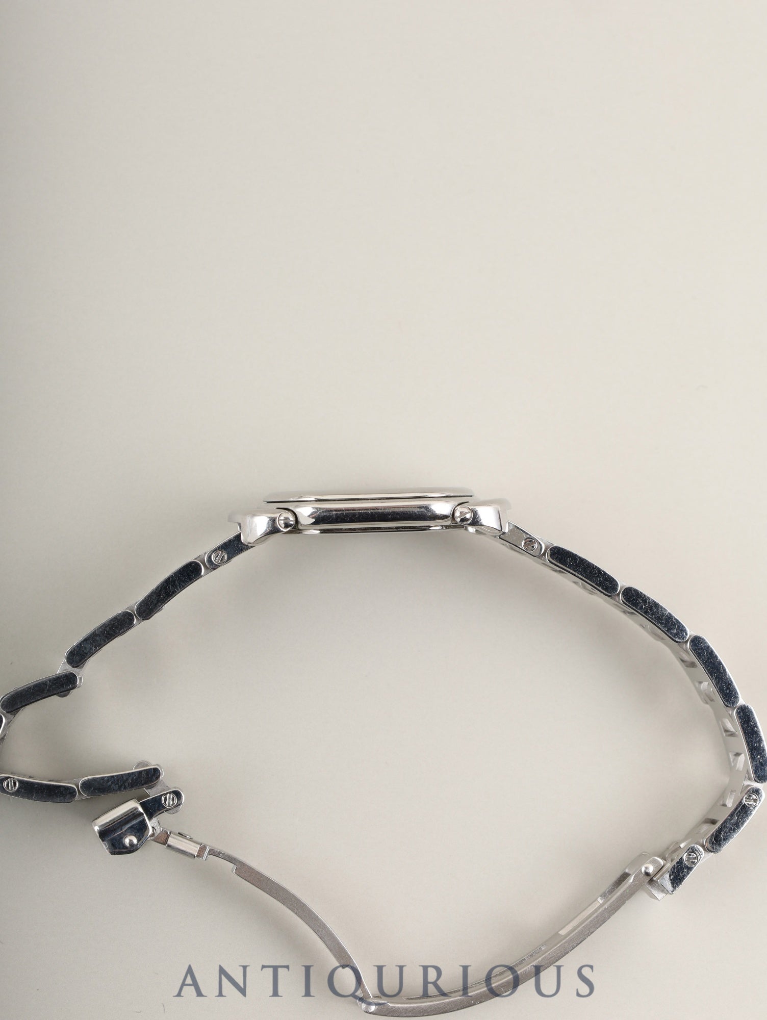 エルメス ラリー RA1.210 クォーツ Cal.976.001 SS SS ホワイト文字盤 オーバーホール済み