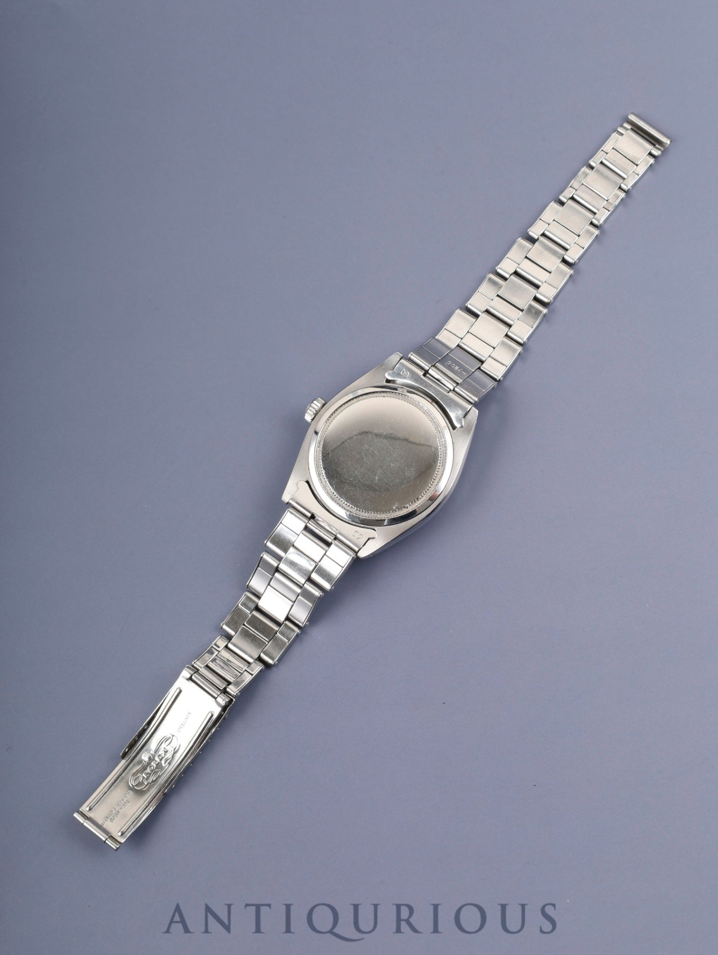 ロレックス オイスター プレシジョン 6426 手巻き Cal.1225 SS SS ブラック文字盤 87番台（1962年） オーバーホール済み