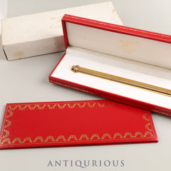 Cartier Trinity Ballpoint Pen GP Cap Type Box *New refill replaced by Cartier