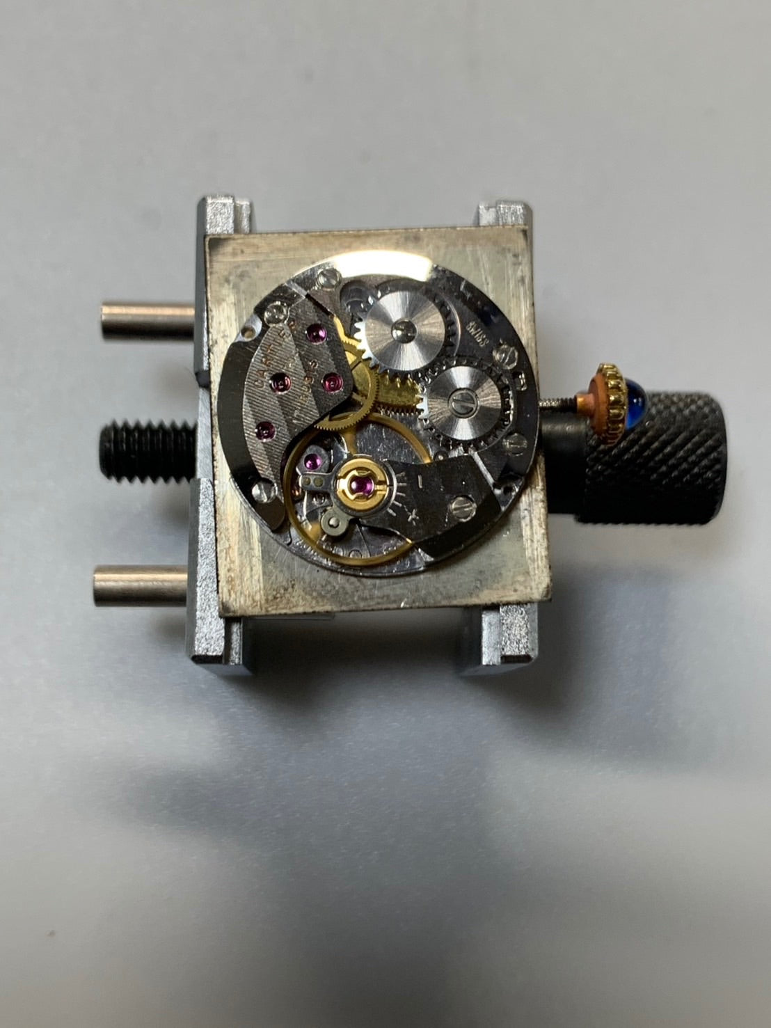 カルティエ マストタンク LM 6 手巻き Cal.78-1（ETA2512） SV925 革 純正ピンバックル（GP）ブラックローマン文字盤（SWISS表記）オーバーホール済み 新品仕上げ済み