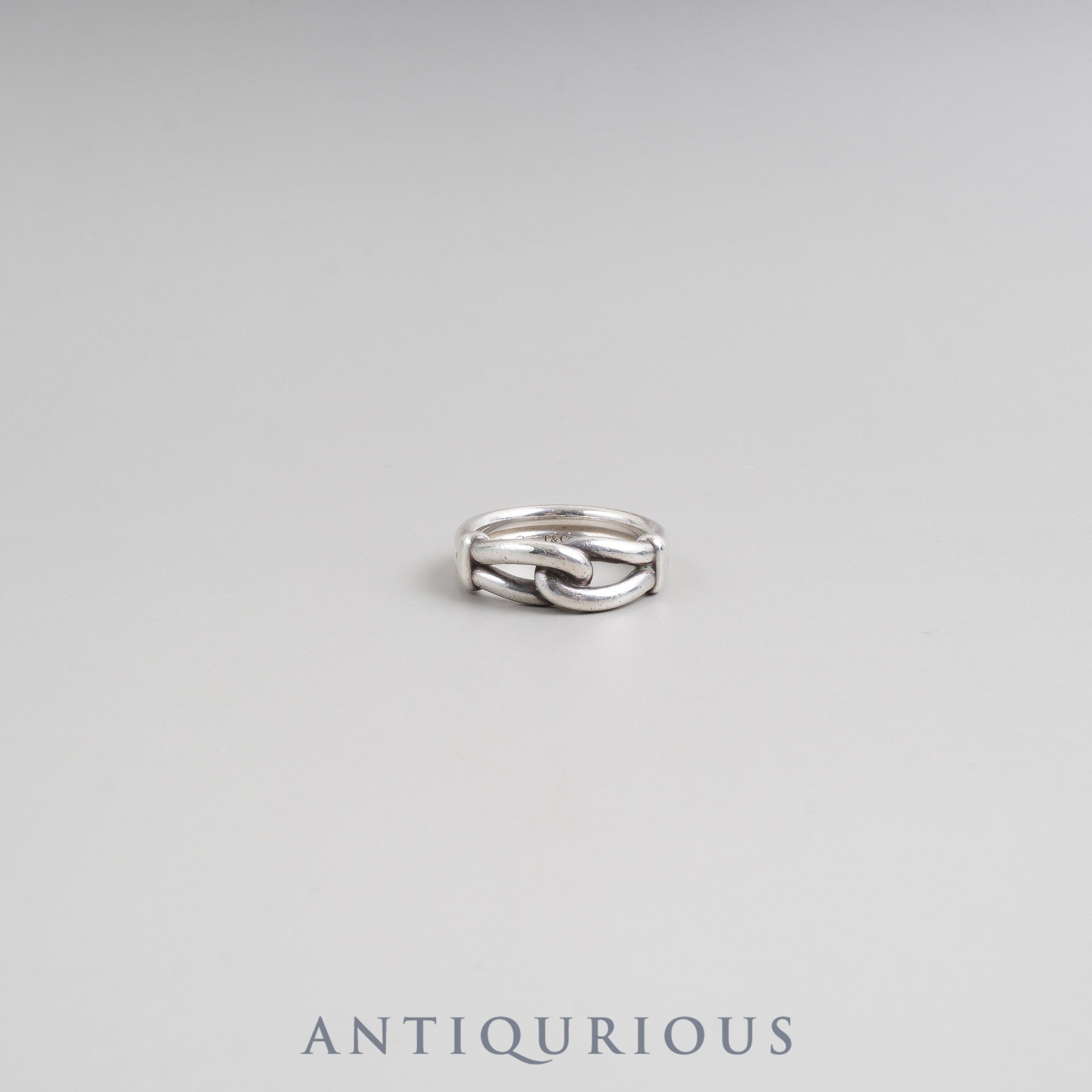 ティファニー リング パロマピカソ ノット スターリングシルバー 約14号