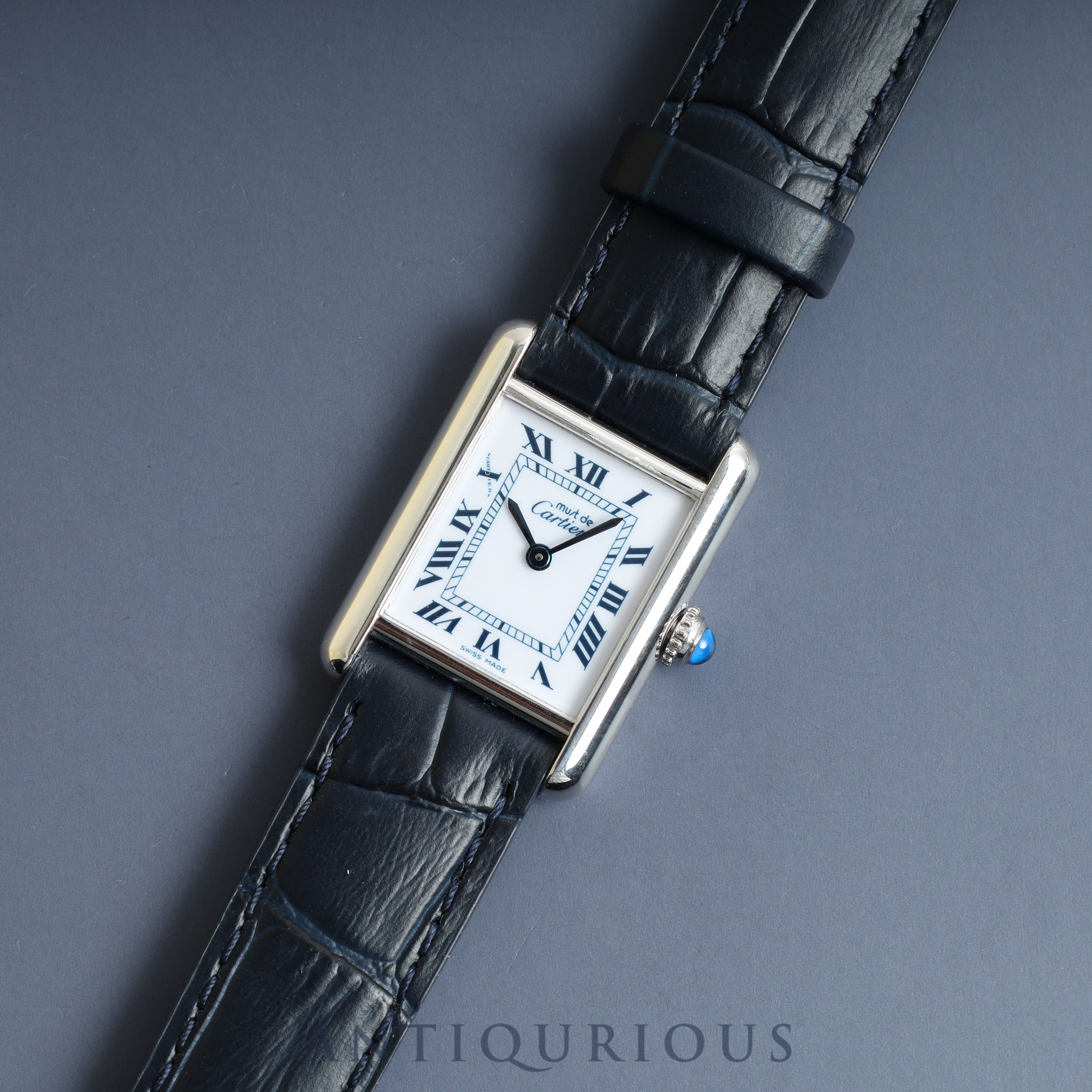 CARTIER Cartier Must Tank SM QZ White Roman Dial