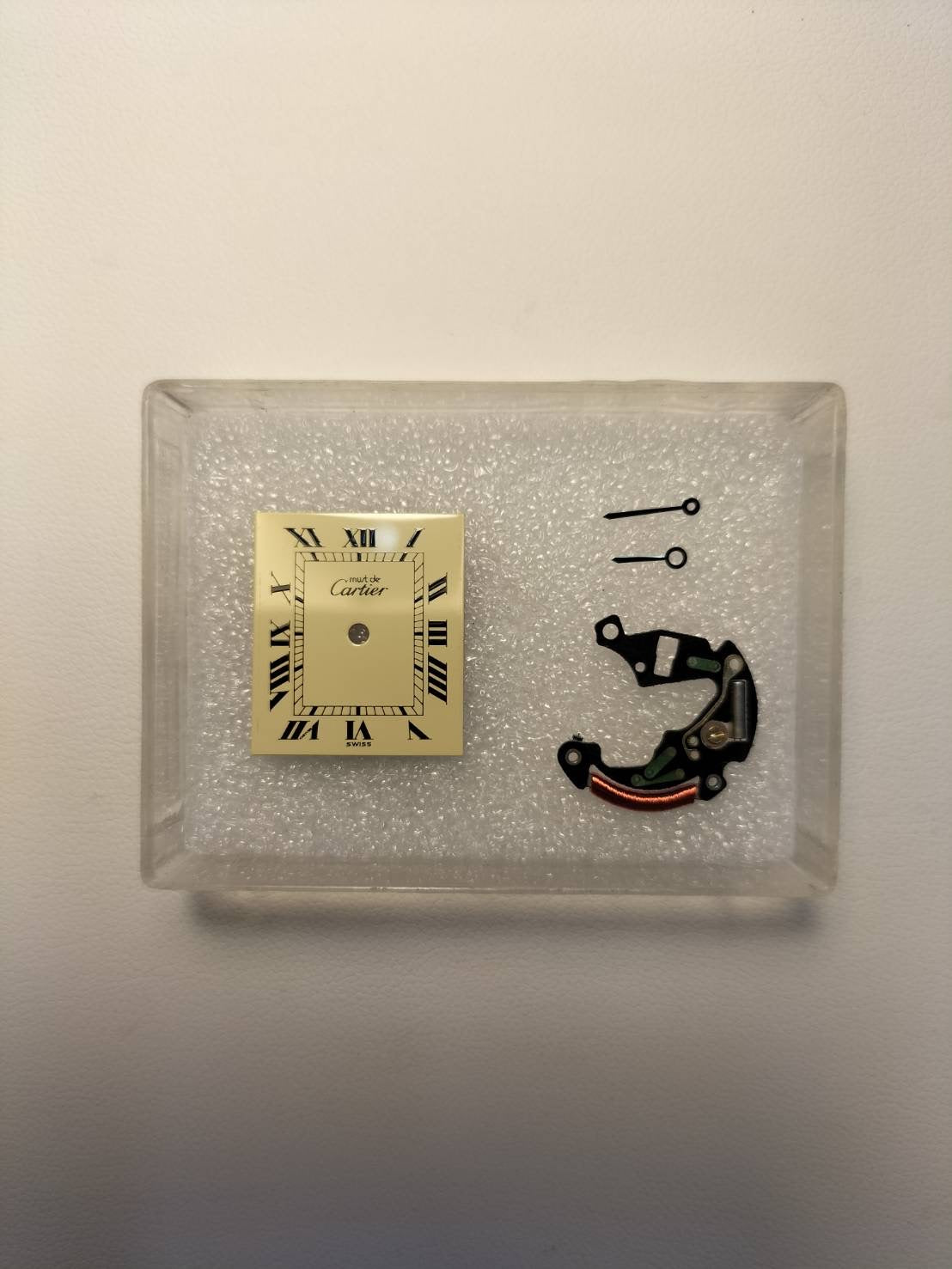 カルティエ マストタンク LM 590005 クォーツ Cal.90 SV925 革 純正ピンバックル（GP）アイボリーローマン文字盤（SWISS表記） オーバーホール済み