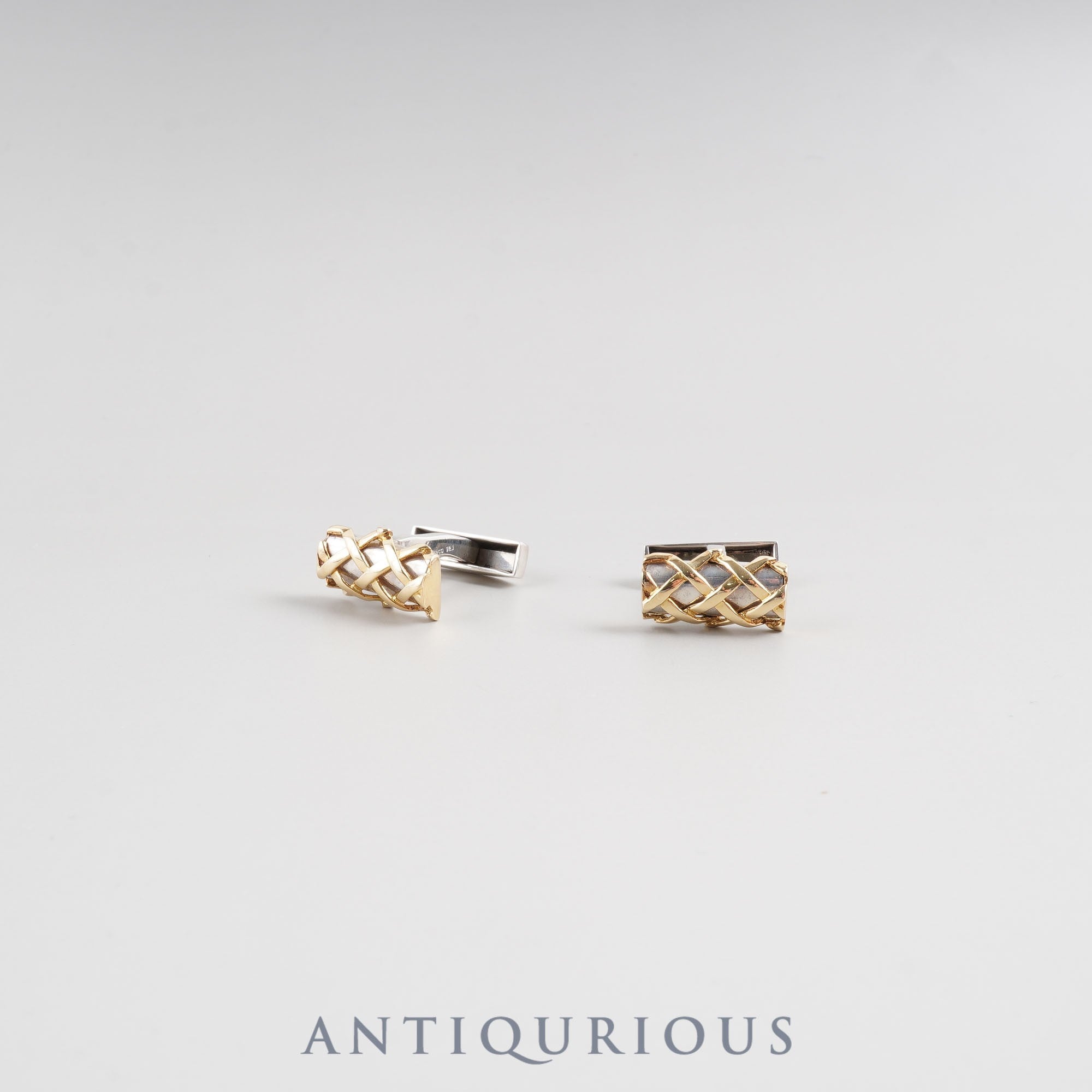 ティファニー カフリンクス コンビ SV925/750 | 東京銀座の