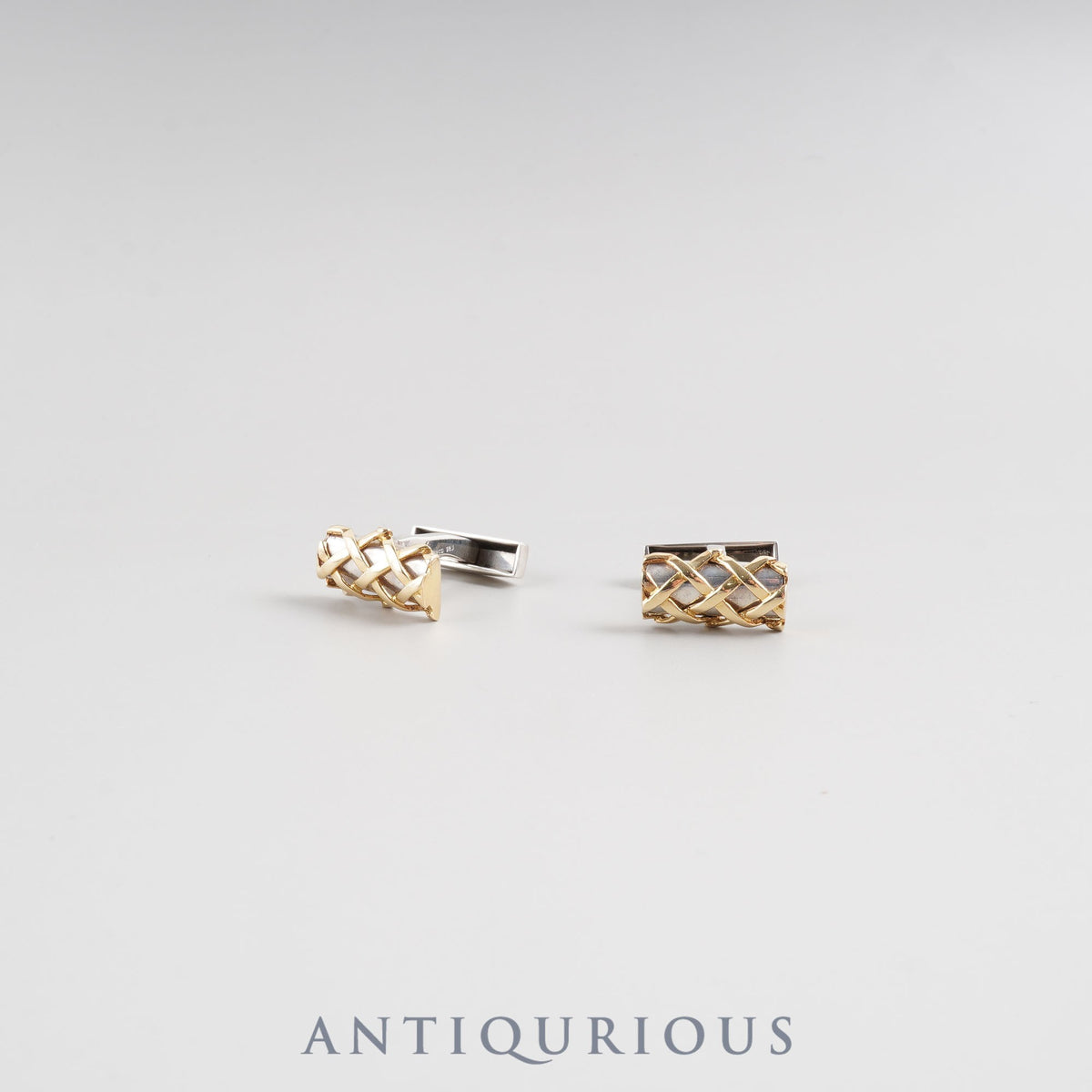 Tiffany Cufflinks, Two-tone SV925/750