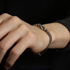 ティファニー ブレスレット センターノットダブルロープ スターリングシルバー