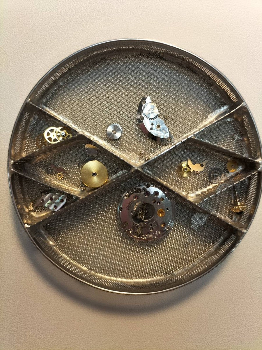 カルティエ マストタンク LM 手巻き Cal.78-1 SV925 革 純正ピンバックル（GP） アイボリーローマン文字盤（SWISS表記）オーバーホール済み 新品仕上げ済み