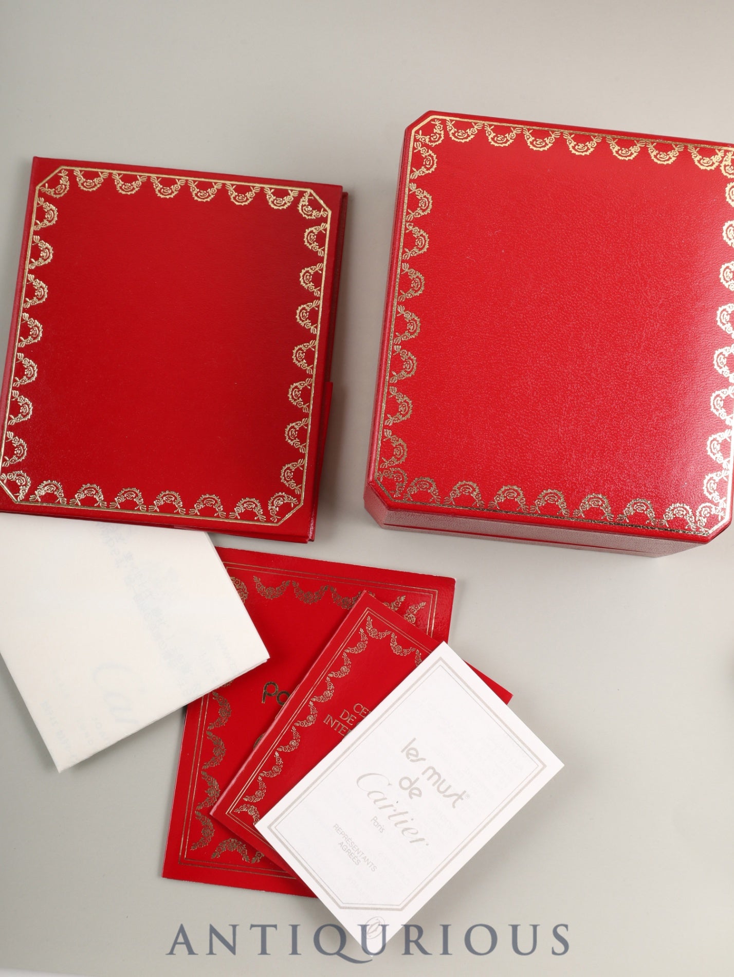 カルティエ パンテール ヴァンドーム SM 166920 クォーツ Cal.157 SS/YG 2ロウ ホワイトローマン文字盤 箱 冊子 保証書（1989年） カルティエ修理証明書（2006年）オーバーホール済み