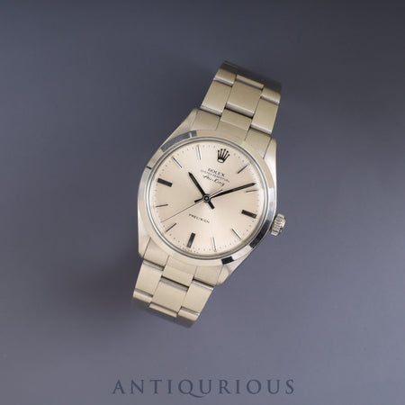 Rolex Air-King 5500 Automatic Cal.1520 Stainless Steel Silver Dial 34mm No.3 (1972) Overhauled