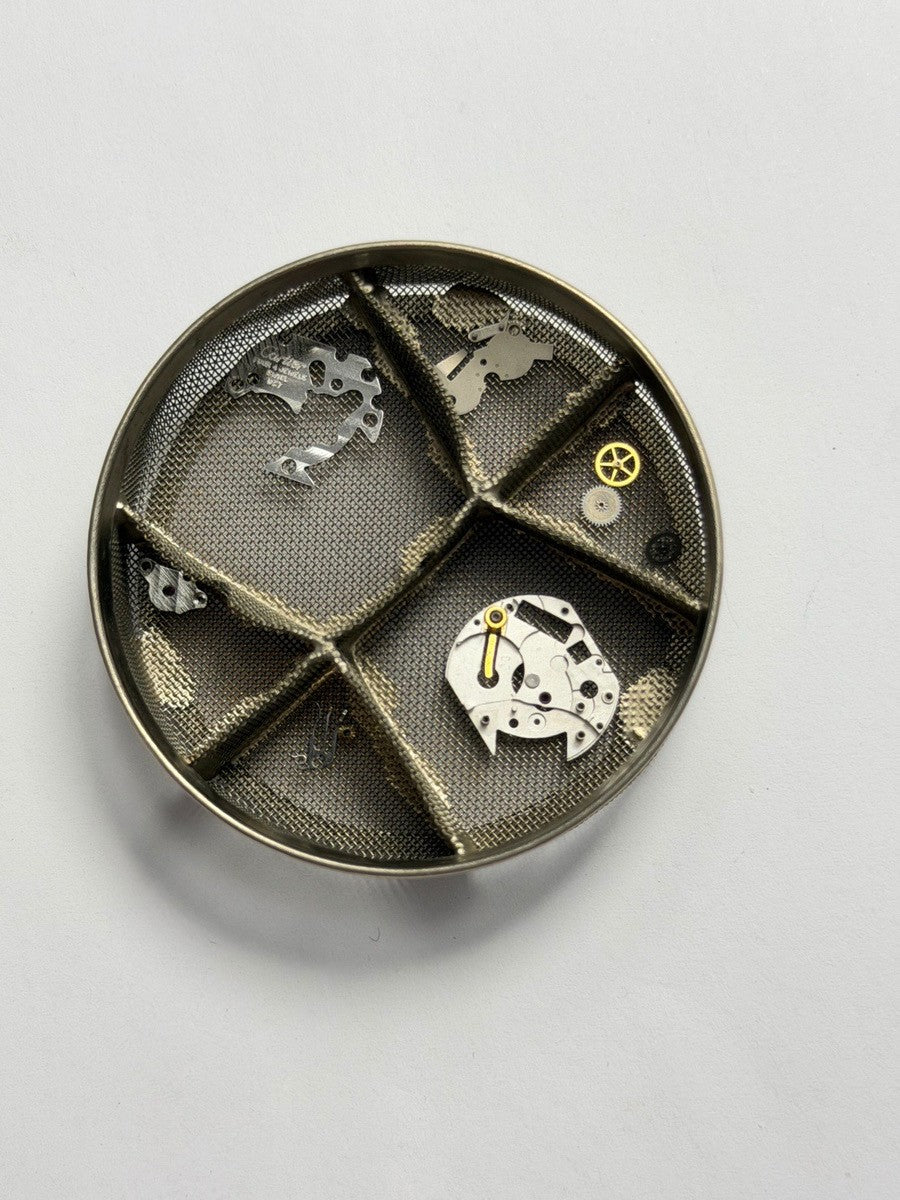 カルティエ マストタンク SM W1005554 / 505701 クォーツ Cal.057 SV925 革 純正ピンバックル（GP）オパラン文字盤（SWISS表記）純正レザーベルト付き オーバーホール済み 新品仕上げ済み