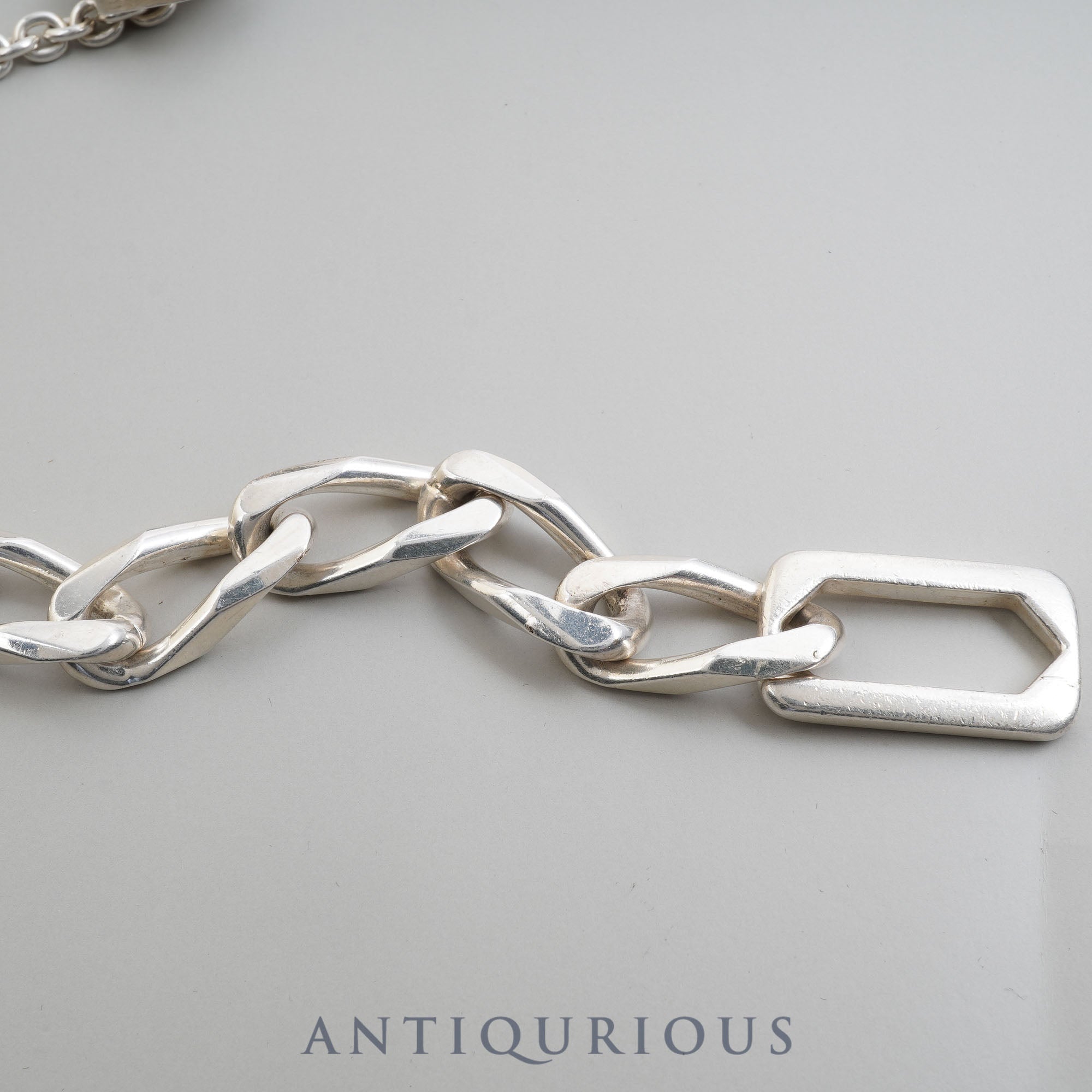 Bracelet Bangle Figaro Chain SV925