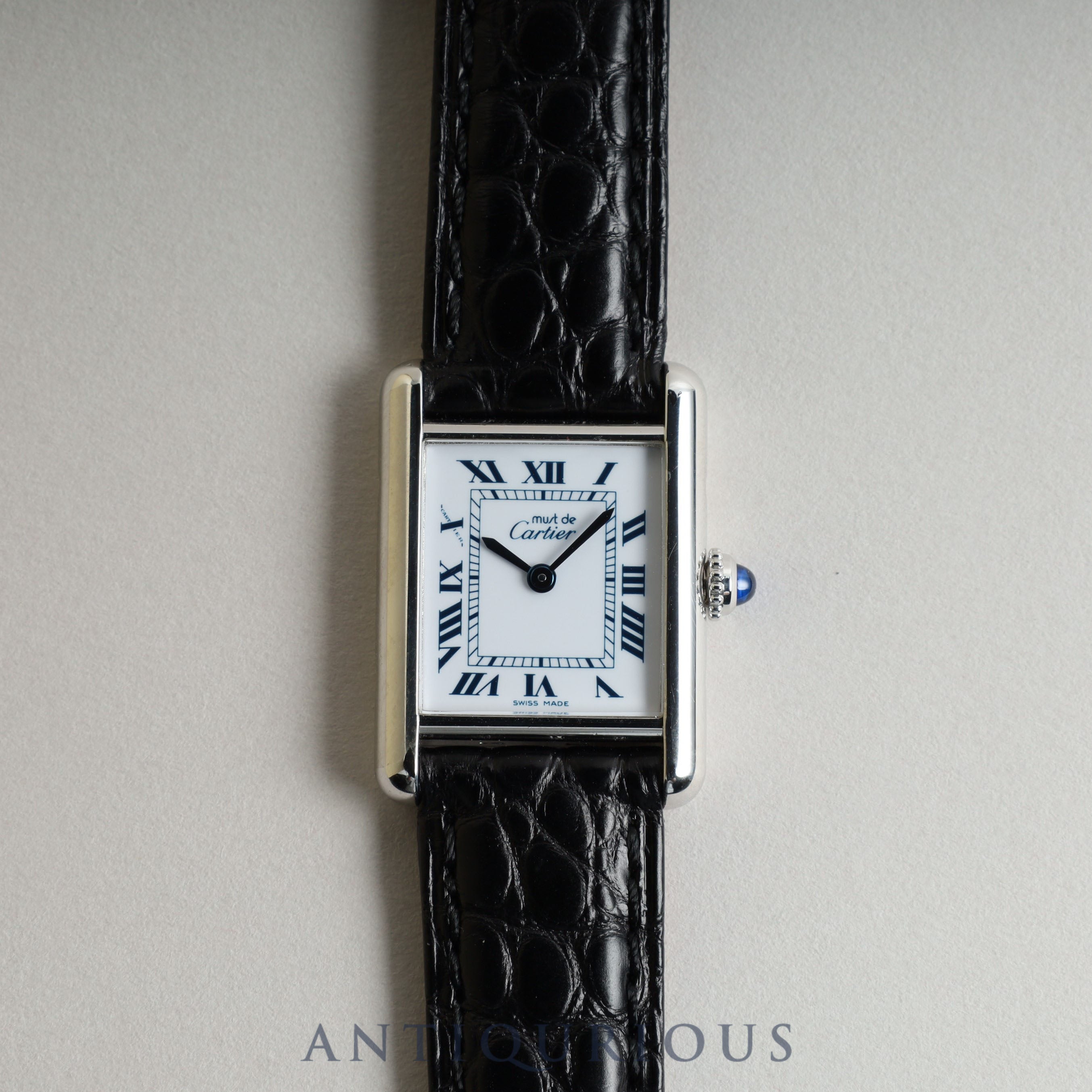 CARTIER Cartier Must Tank SM QZ White Roman Dial