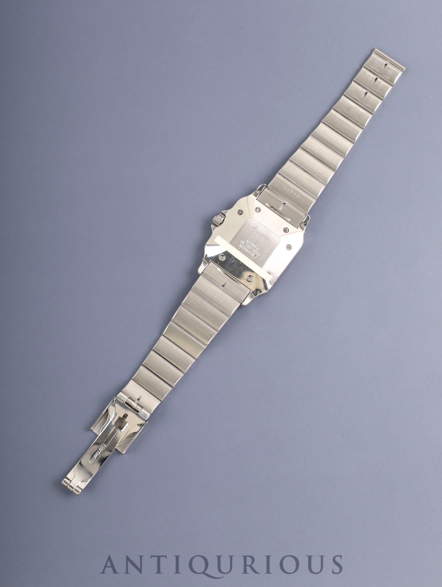 カルティエ サントス カレ LM 2961 自動巻き Cal.2671 SS/YG SS/YG ホワイトローマン文字盤（SWISS表記） 冊子 保証書（1981年）オーバーホール済み