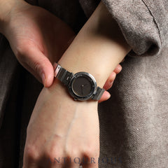 Cartier Santos Vendome SM 8192 Quartz Cal.81 SS SS Ghost (Gray) Dial Overhauled