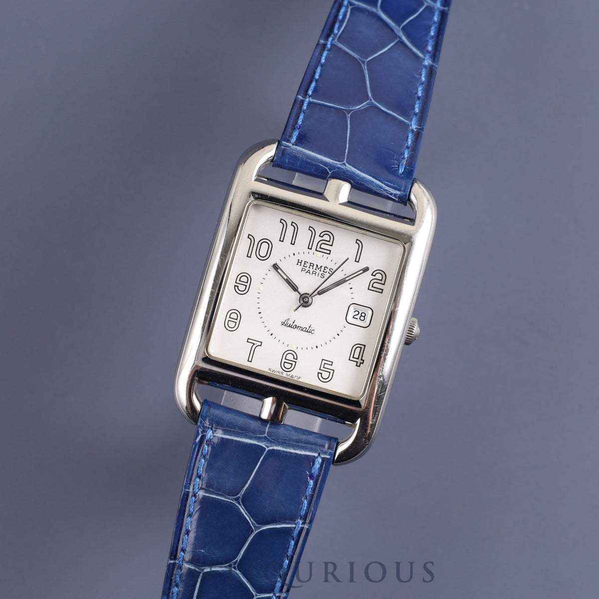 エルメス ケープコッド CC1.710 自動巻き SS JEAN-CLAUDE PERRIN社革 