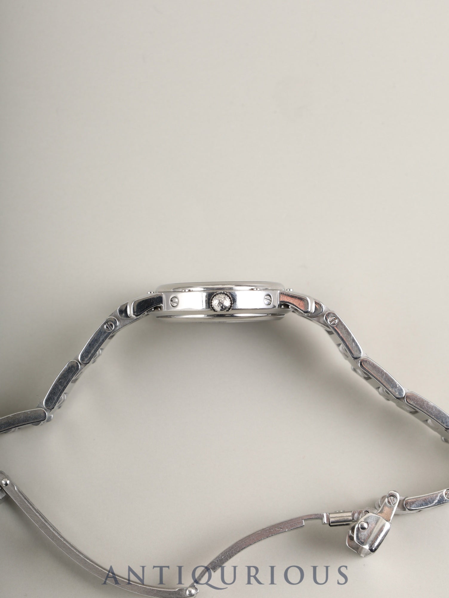 エルメス クリッパー CL4.210 クォーツ SS SS ホワイト文字盤 箱 冊子