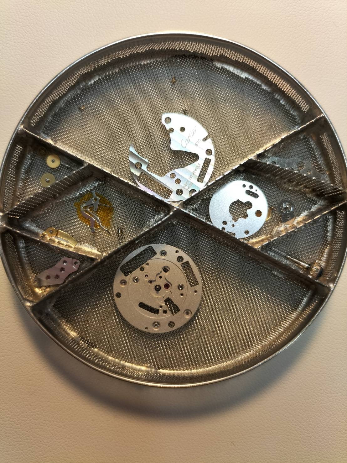 Cartier Must Colisee 690002 Quartz Cal.690 SV925 Leather Genuine D-buckle (SS) White Roman Dial (SWISS marking) Overhauled