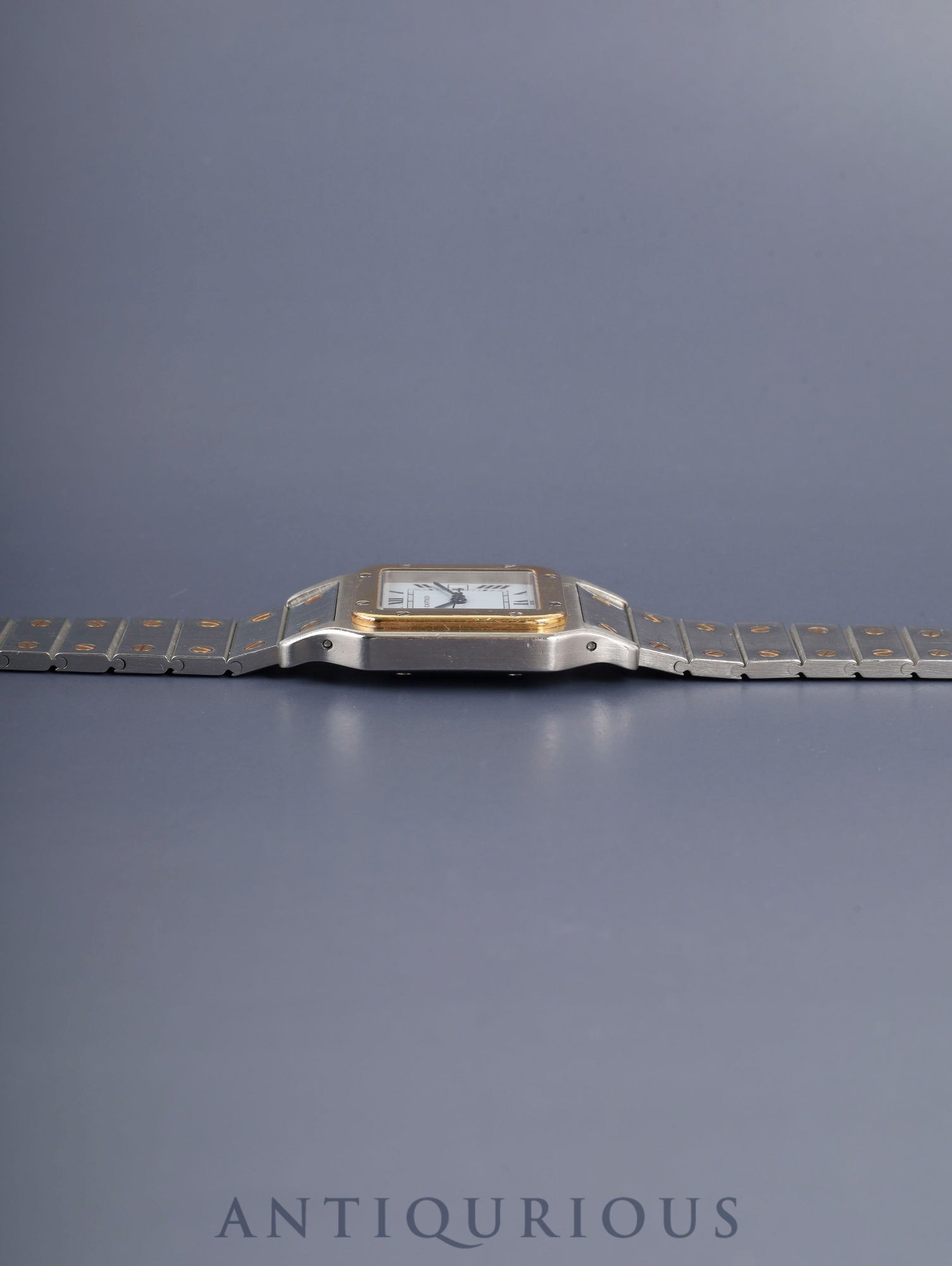 カルティエ サントス カレ LM 2960 自動巻き Cal.2671 SS/YG SS/YG ホワイトローマン文字盤（SWISS表記） オーバーホール済み