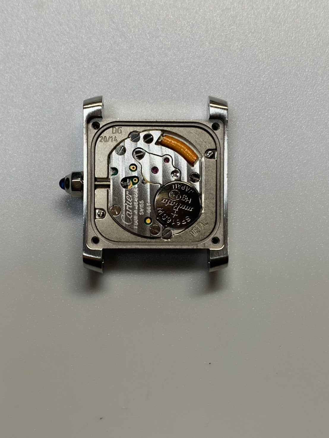 カルティエ タンクフランセーズ SM W51008Q3 / 3217 クォーツ Cal.057 SS SS ホワイトローマン文字盤（SWISS MADE表記）箱 冊子 保証書（2015年）オーバーホール済み
