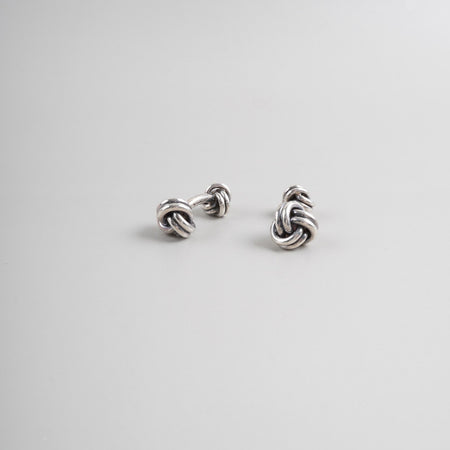 ティファニー カフリンクス ダブルノット スターリングシルバー（SV925）
