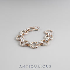 Tiffany Bracelet Twist Circle Vintage SV925