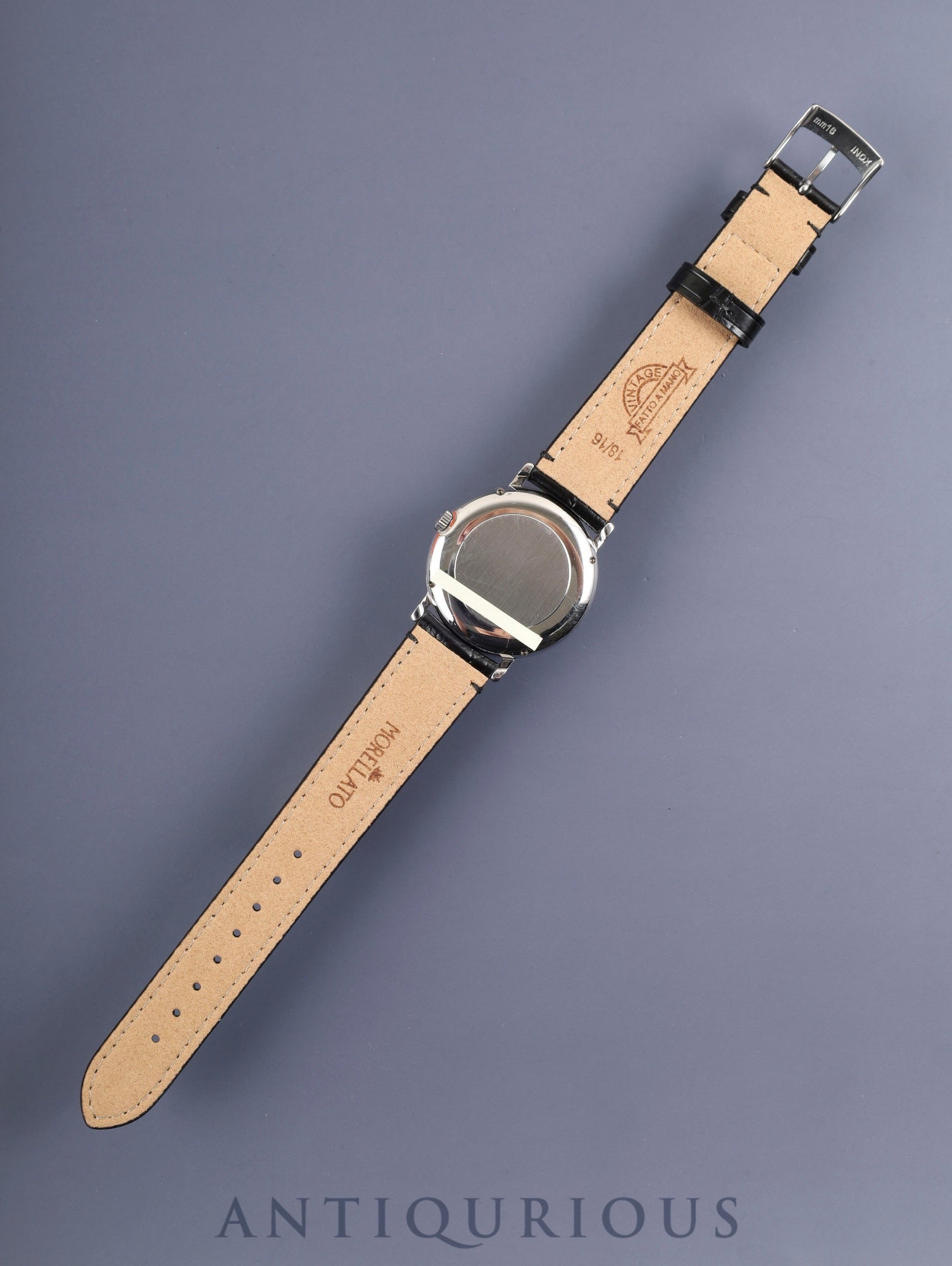 IWC Portofino IW351320 Automatic Caliber C37521 Stainless Steel Leather Strap with Aftermarket Buckle (SS) White Dial Overhauled