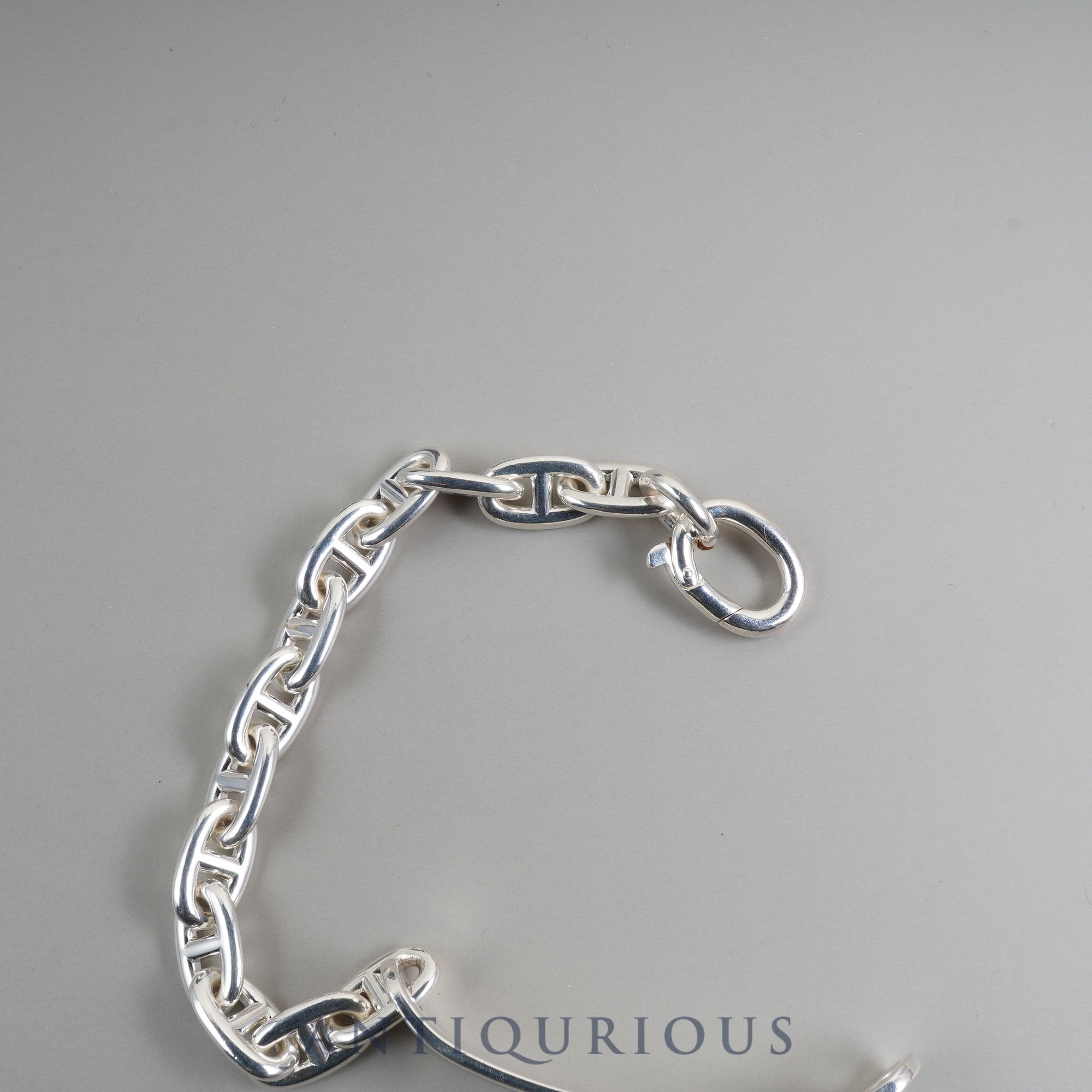 Hermes Bracelet Chaine d'Ancre ID LG SV925 Box